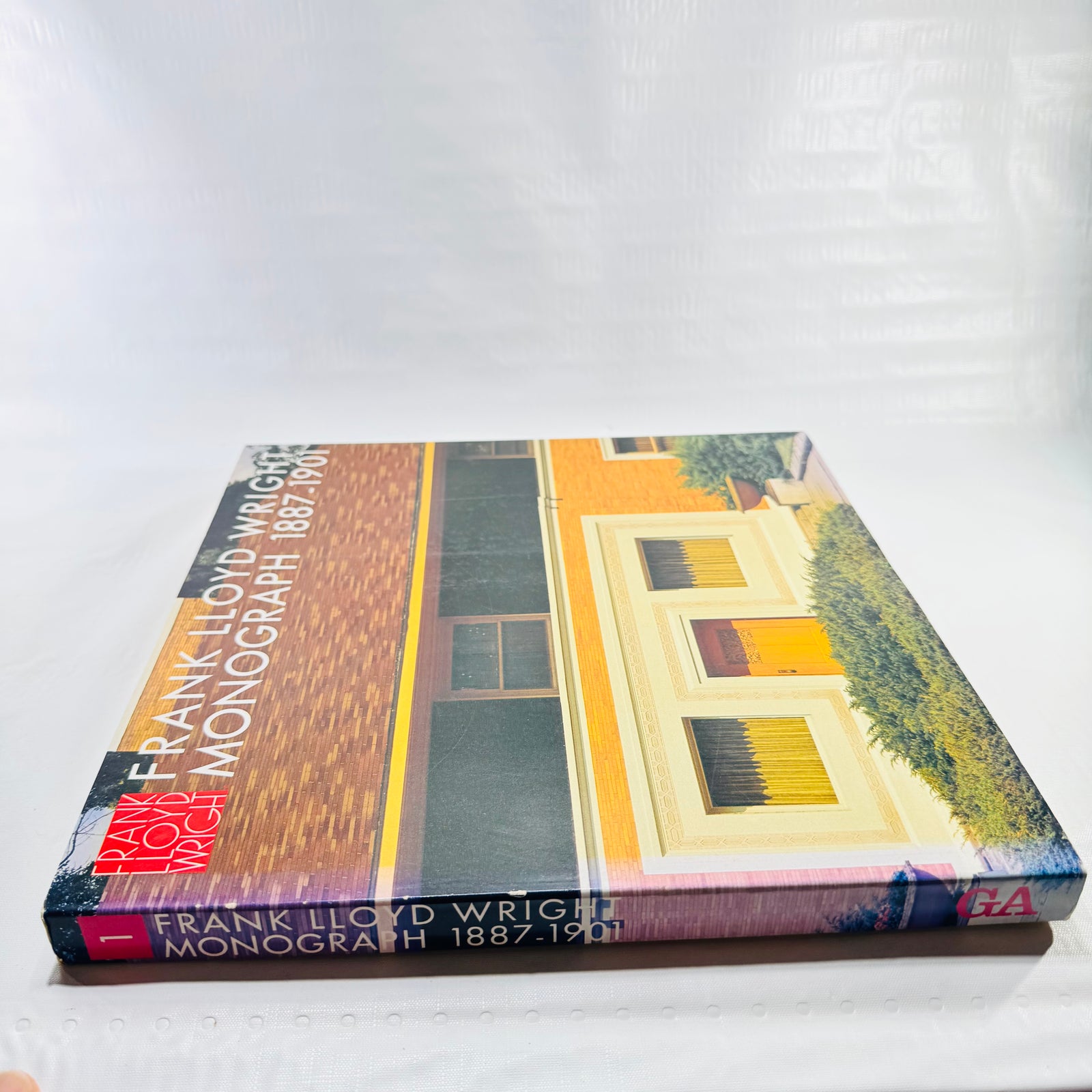 Spine of Frank Lloyd Wright Monograph 1887-1901 Volume 1