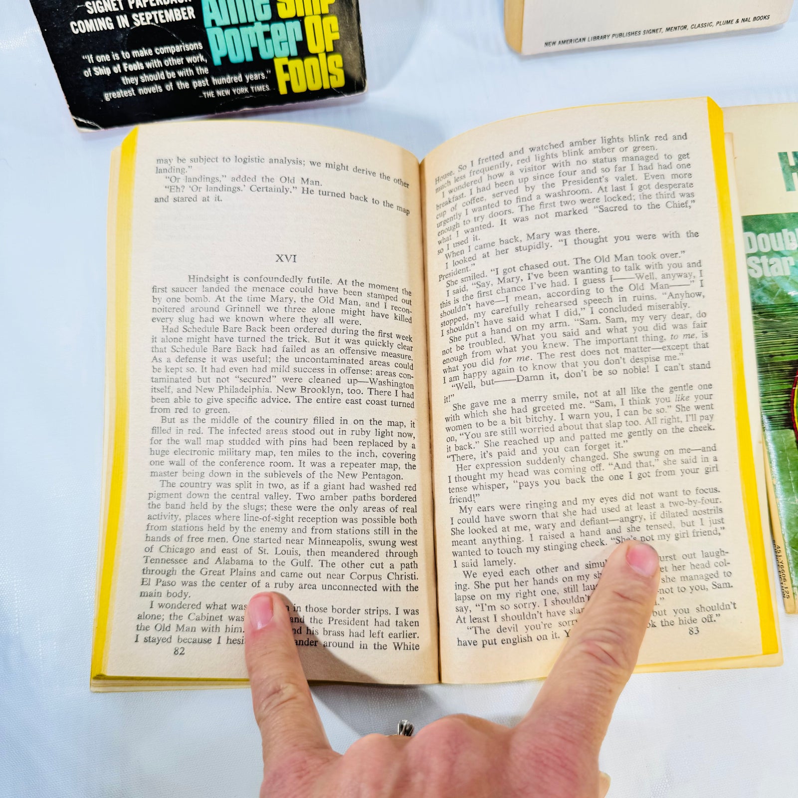 The Puppet Masters text pages