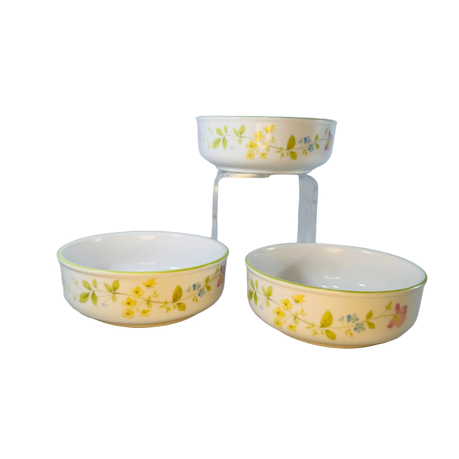 Noritake Clear Day Bowls Bundle of 3 Vintage Progression 9080