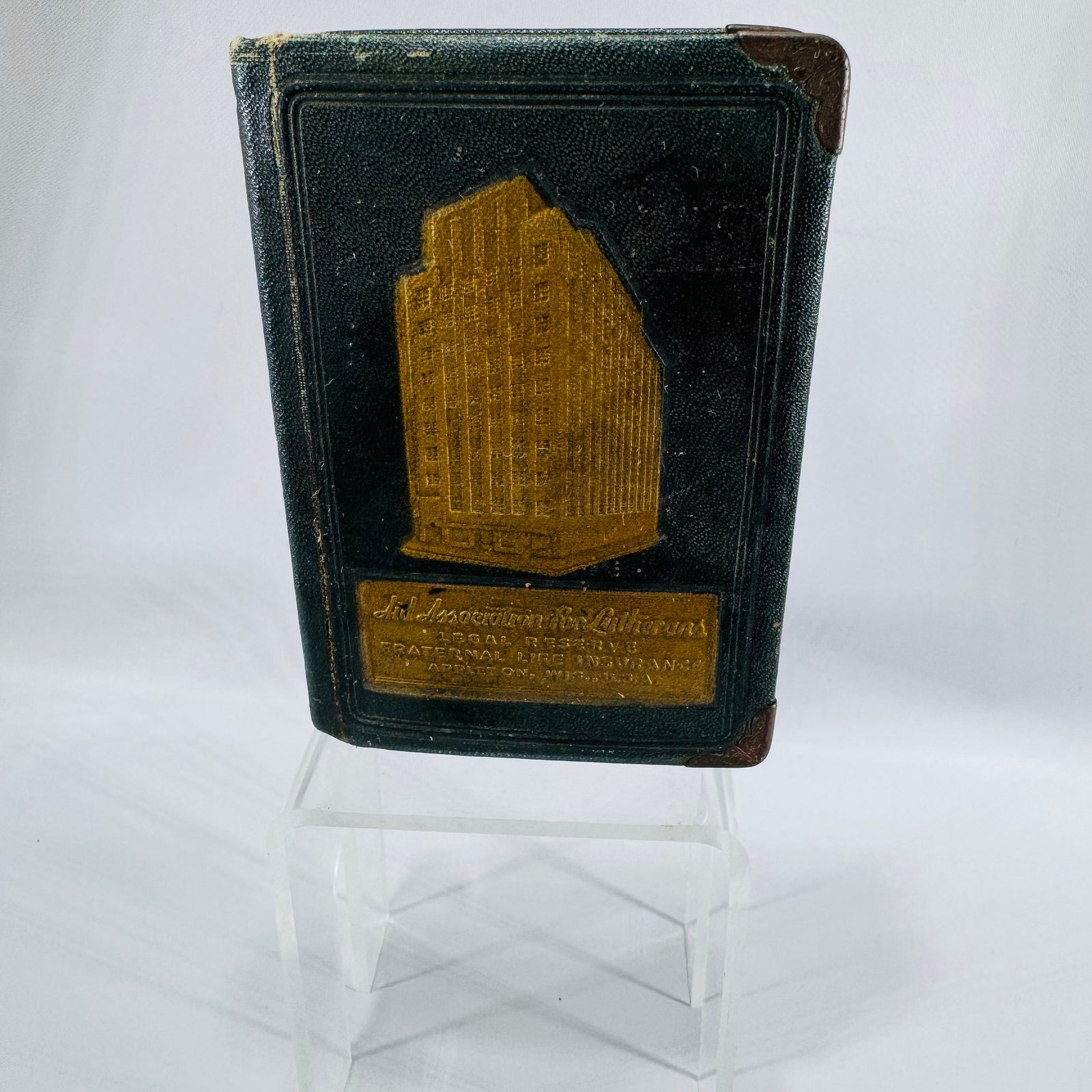 Vintage Aid Association for Lutherans Book Bank Fraternal Life Insurance Advertising Piece