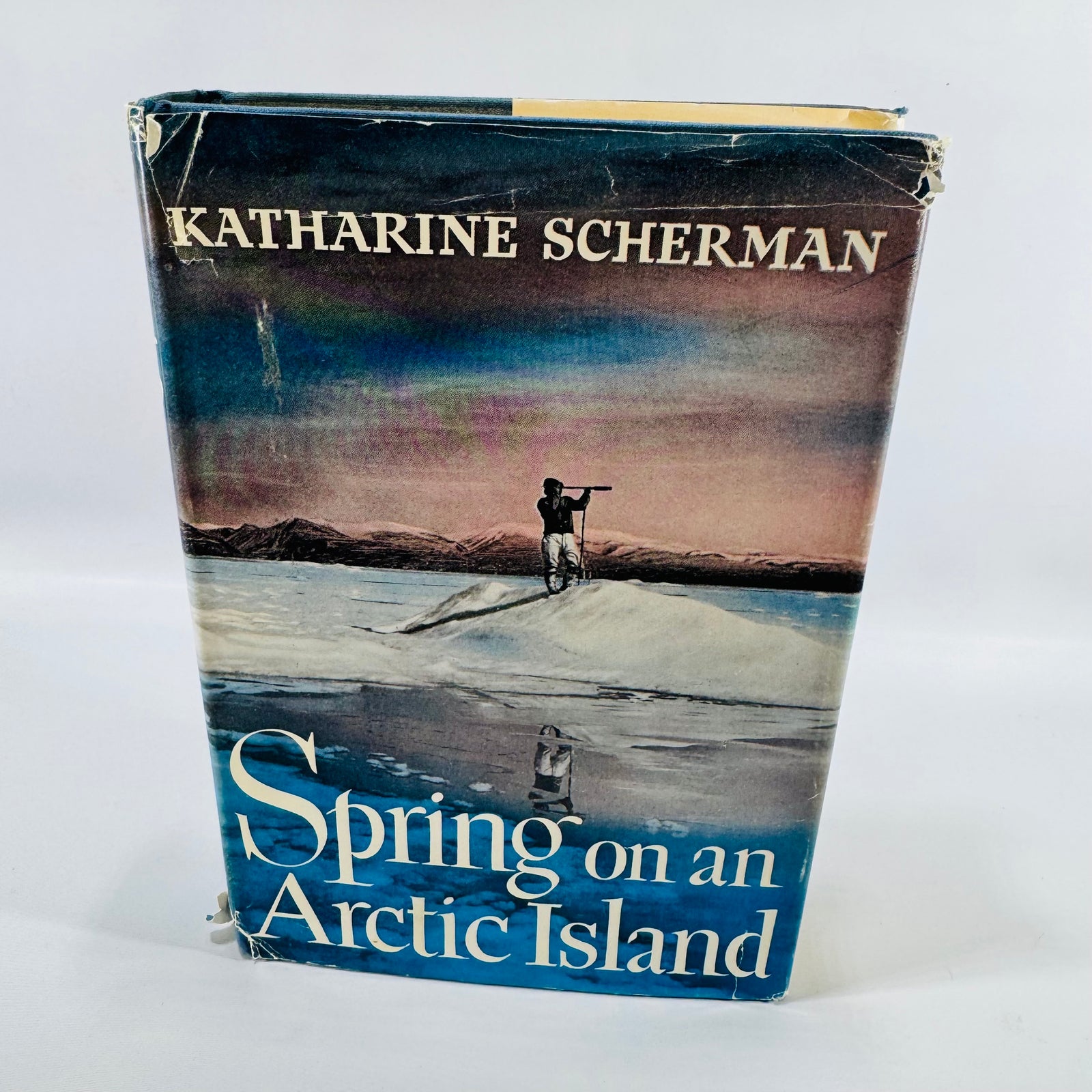 Vintage Arctic Exploration Book Spring on an Arctic Island Katharine Scherman Hardcover 1956