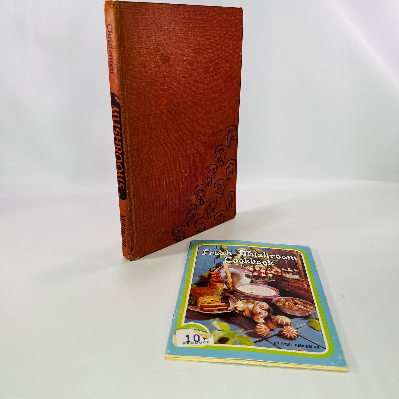 Common Edible Mushrooms by Clyde M. Christensen 1943 Land Press Inc Bonus: Fresh Mushroom Cookbook Vintage Cookbook