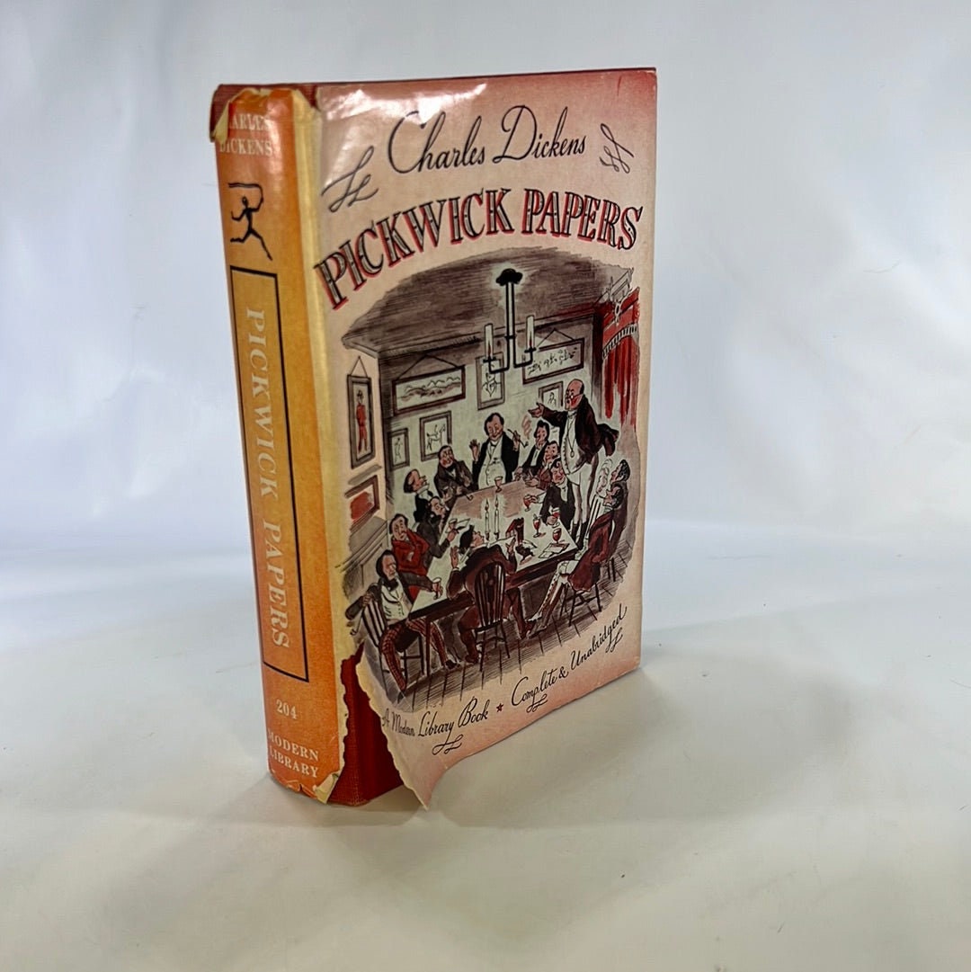 The Pickwick Papers by Charles Dickens A Modern Library Book Random House Vintage Book