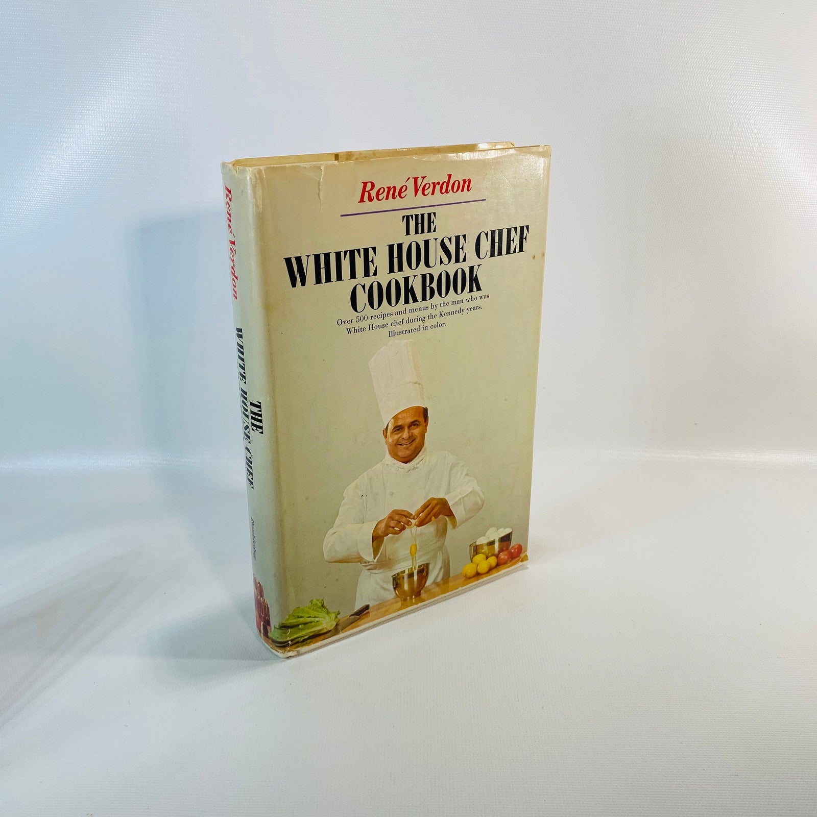 The White House Cookbook by Rene' Verdon 1967 First Edition Vintage Cookbook