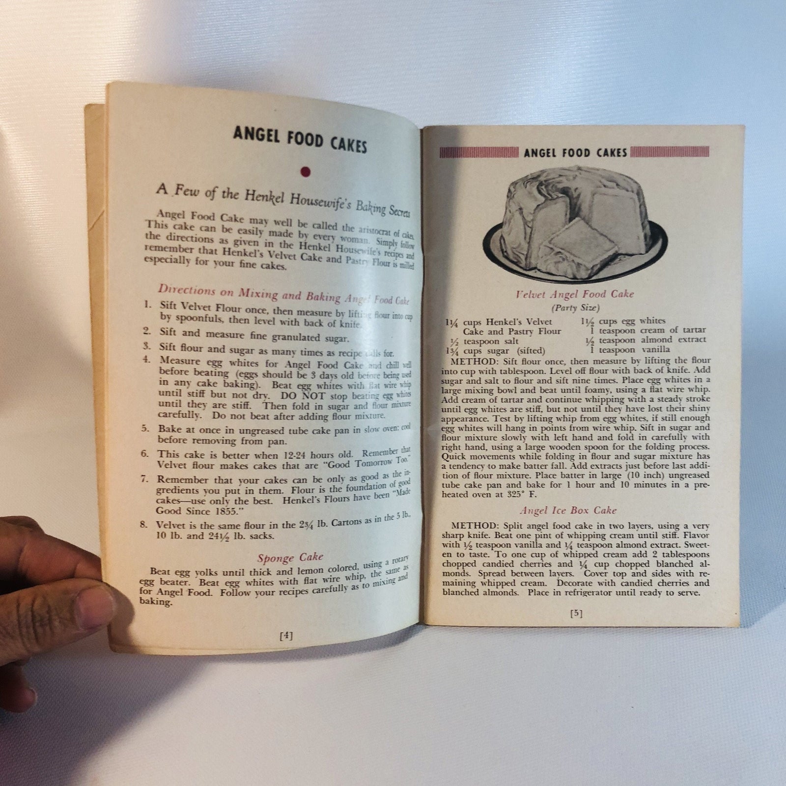 Good Things to Eat Recipe Booklet by Henkel's Commercial Milling Co Detroit Michigan-1939 Vintage Book