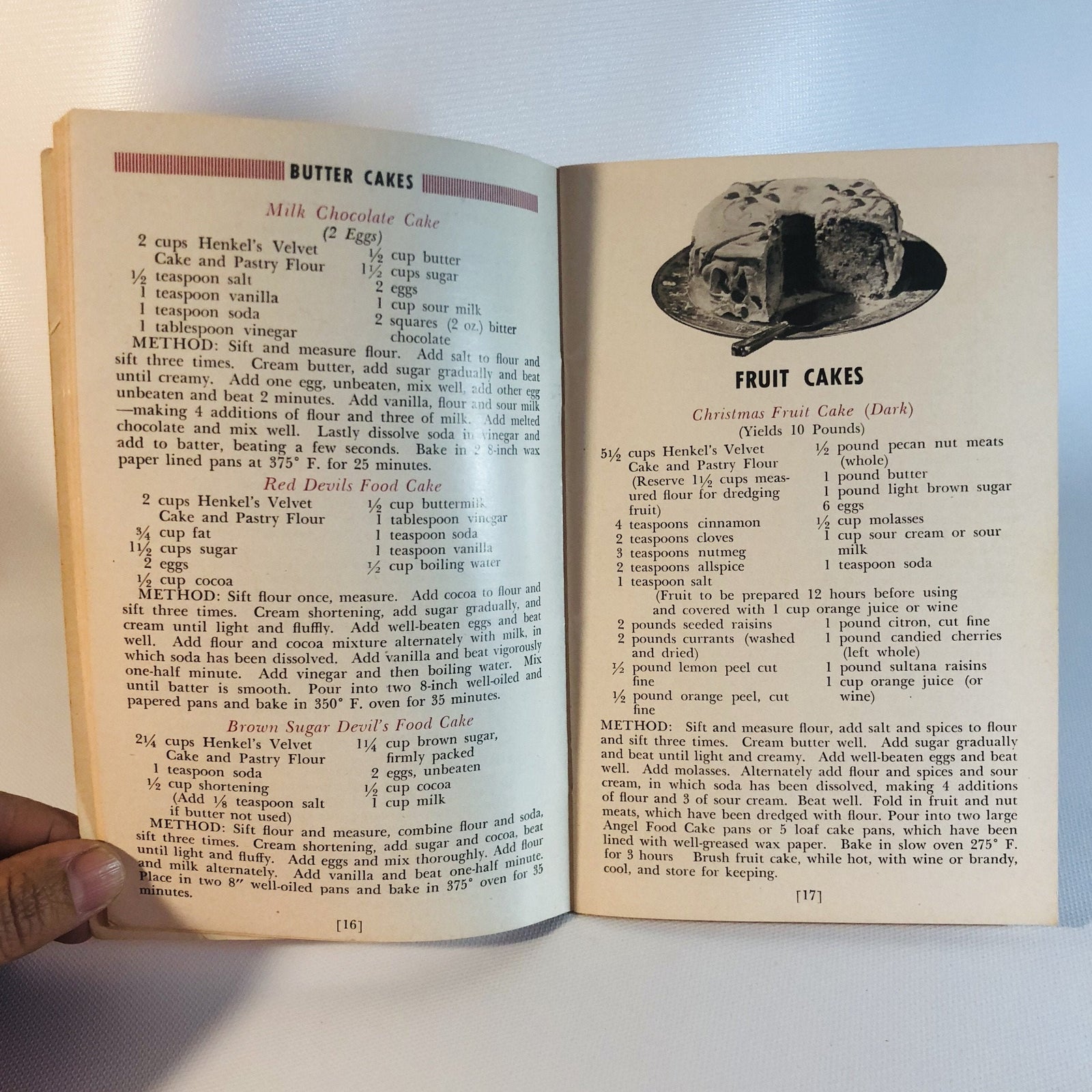 Good Things to Eat Recipe Booklet by Henkel's Commercial Milling Co Detroit Michigan-1939 Vintage Book