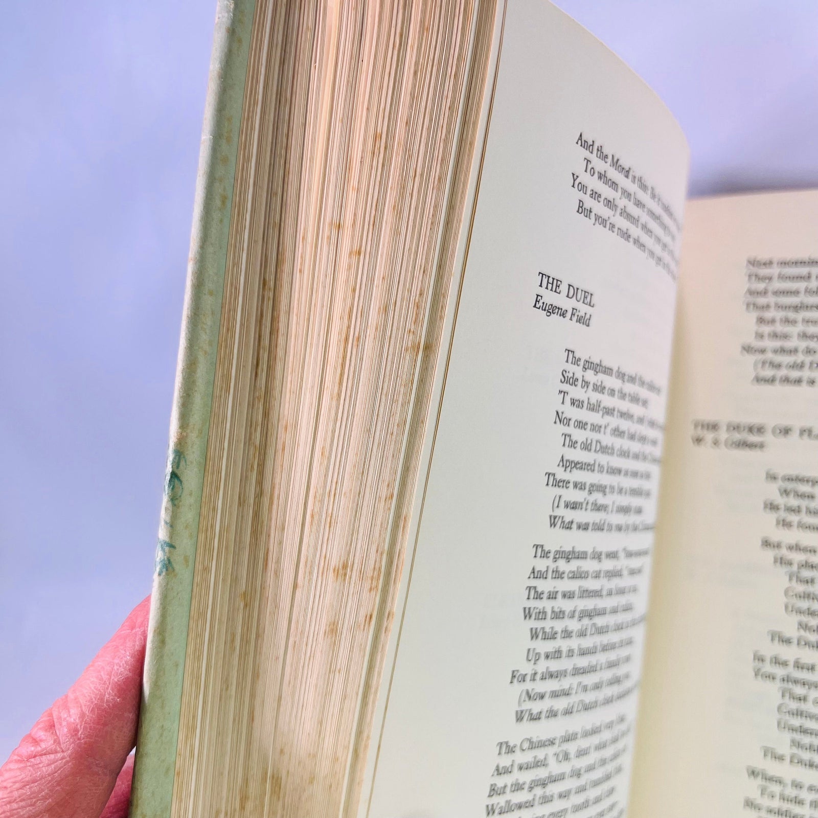 Favorite Poems Old New selected by Helen Ferris 1957 Double Day Co Vintage Book
