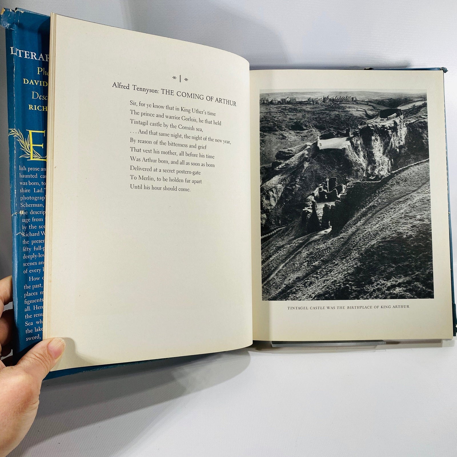 Literary England by David Scherman 1944 Vintage Book