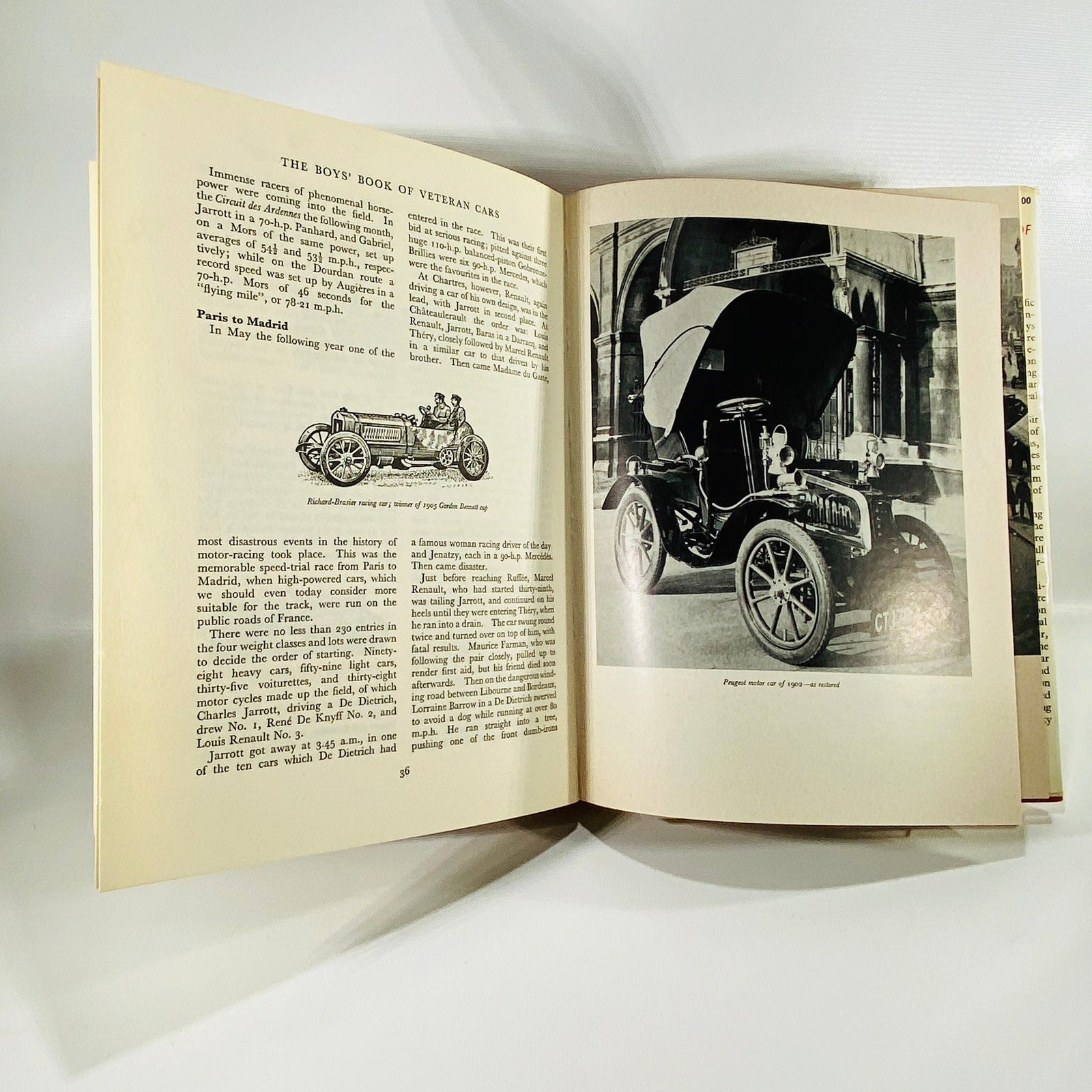The Boy's Book of Veteran Cars by Ernest F. Carter 1959