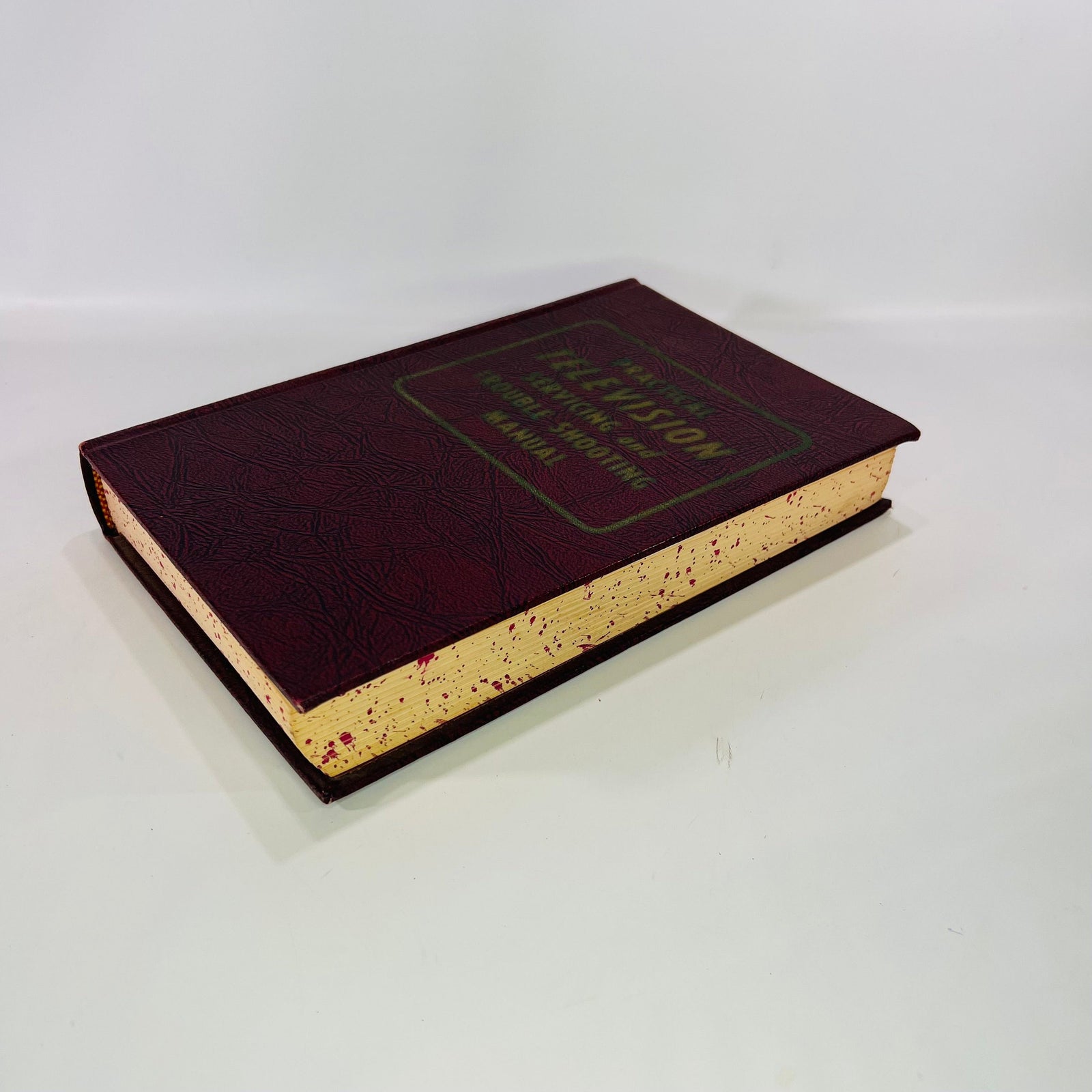 Practical Television Servicing & Trouble Shooting Manual by Technical Staff 1957 Book Number Three Coyne Electrical and Radio School