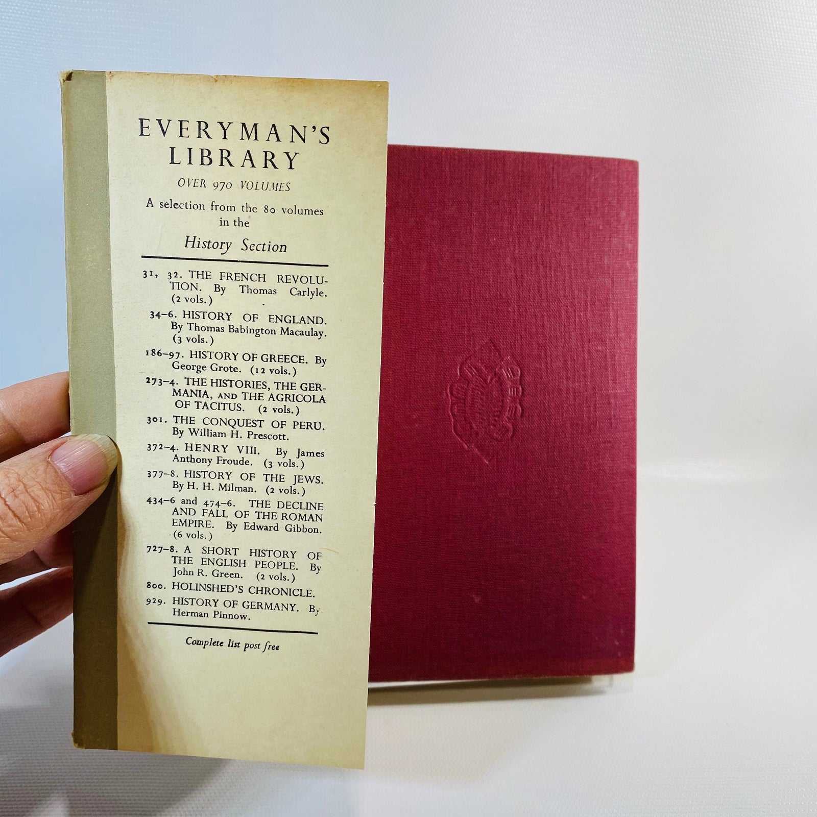 A Short History of The English People by J.R. Green Vol. One 1952 Vintage Book