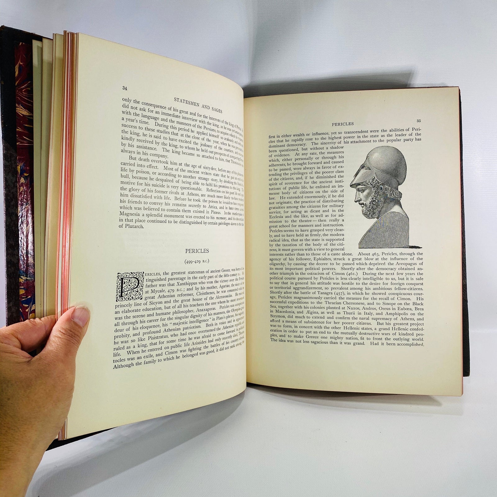 Great Men and Famous Woman the Lives of two hundred of the Most Prominent Personages in History Volume Three 1894 Vintage Book