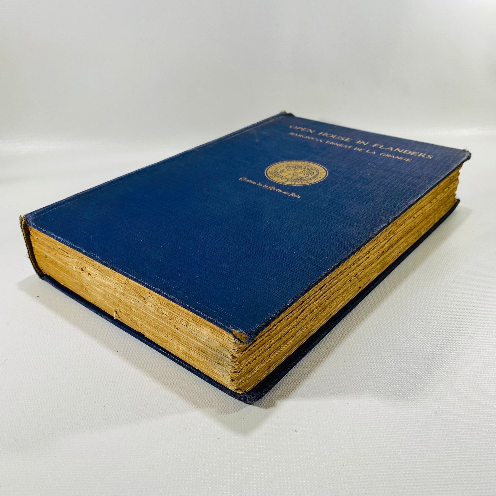 Open House in Flanders by Baroness Ernest Del La Grange 1930 Vintage Book