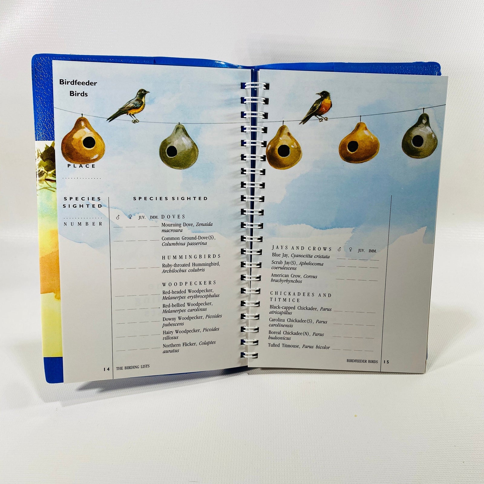 The Birdwatcher's Book of Lists by Dr. Lester Short 1987 First Printing