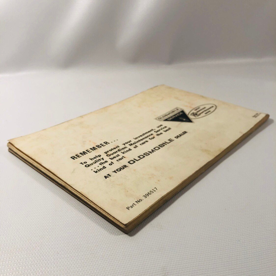 Vintage Oldsmobile 1967 Car Owners Manual for The Delta 88 Custom, Delmont 88, Oldsmobile A Division of General Motors of Lansing Michigan