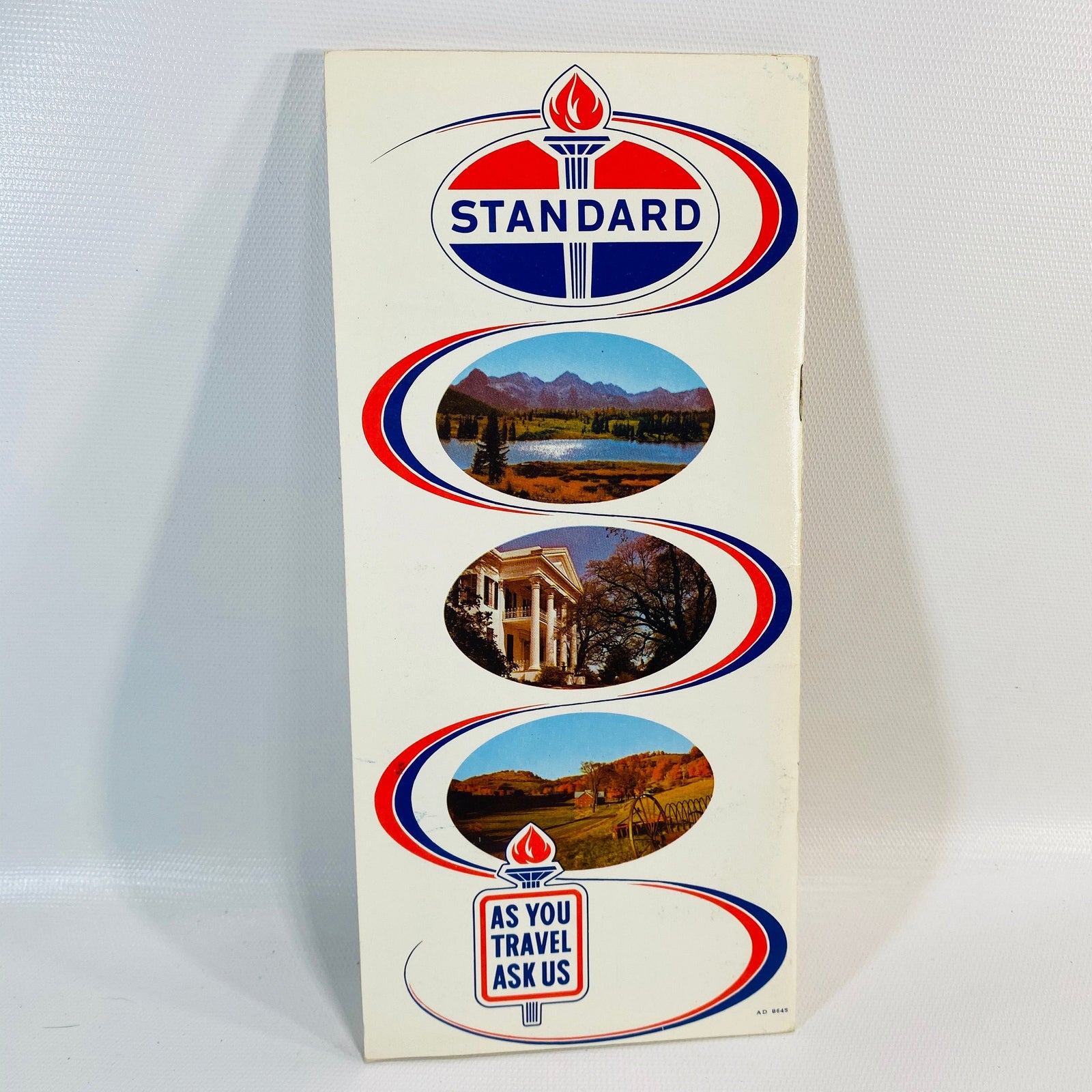 Adventure Road Touring Information and Expense Record by Standard American Oil Company 1962