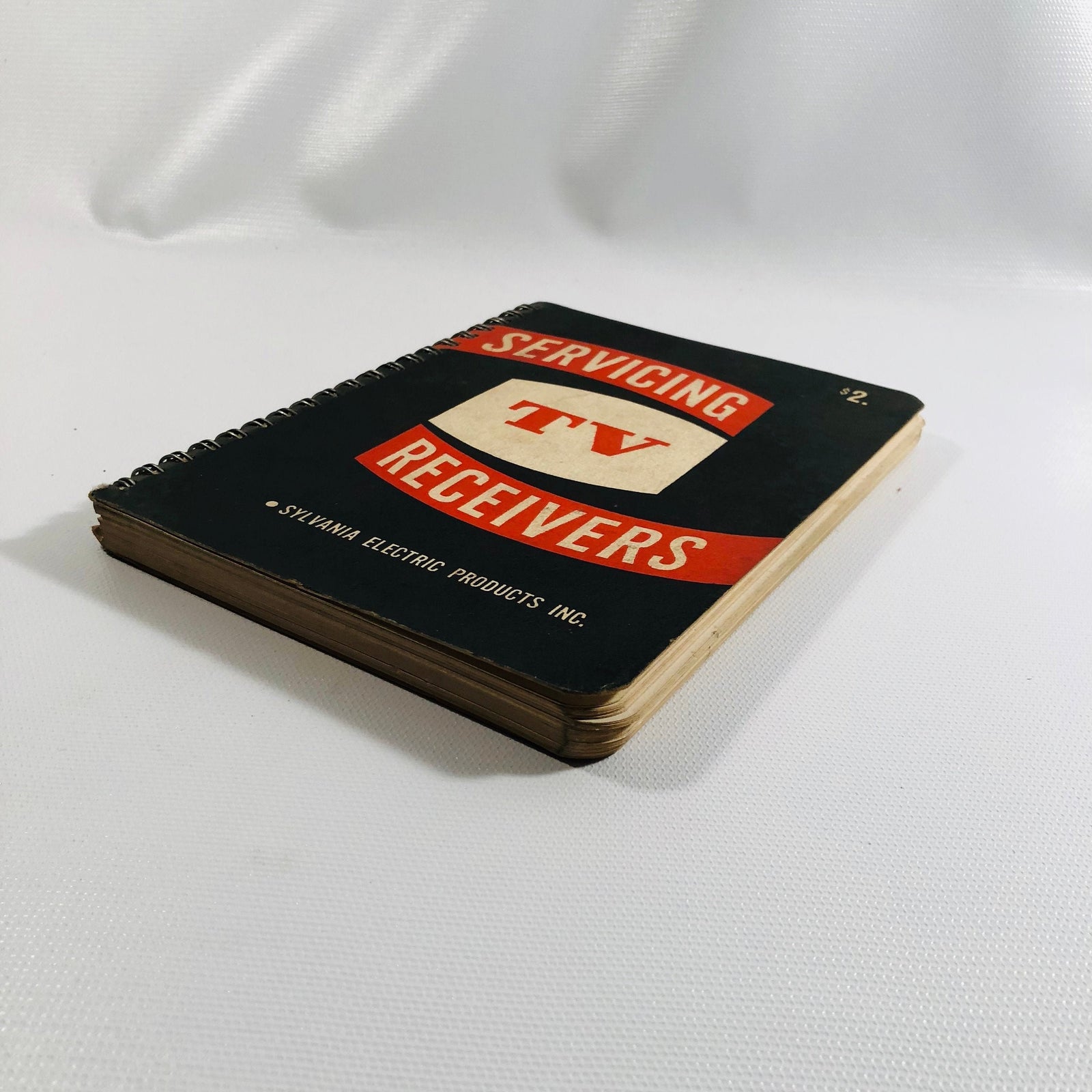 Sylvania Electric Products Servicing TV Receivers Manual 1950 First Edition First Printing