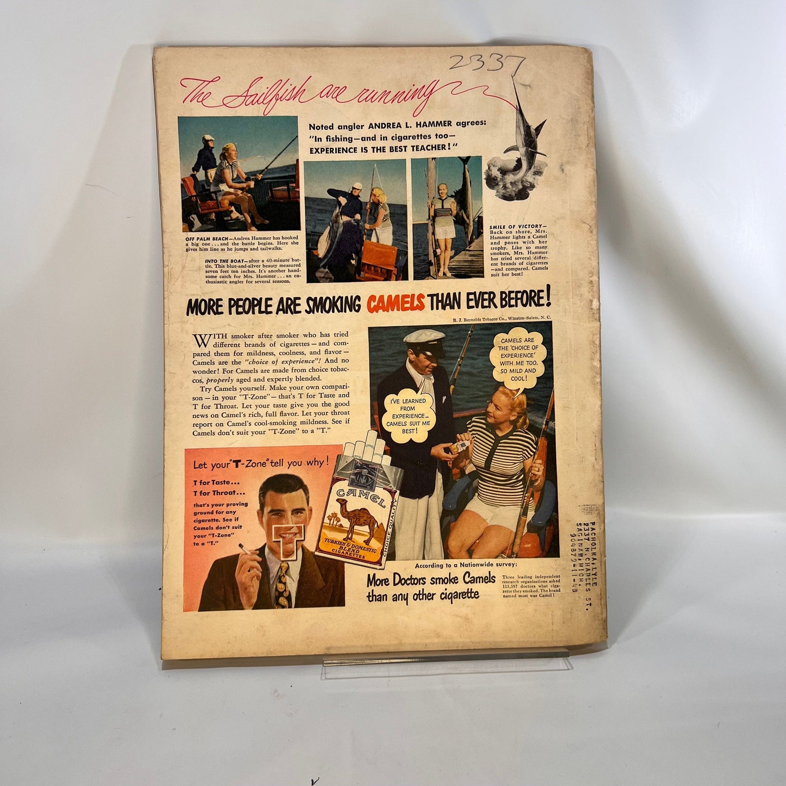 Sports AFeild October 1948 Vol. 120 No.4 Vintage Magazine
