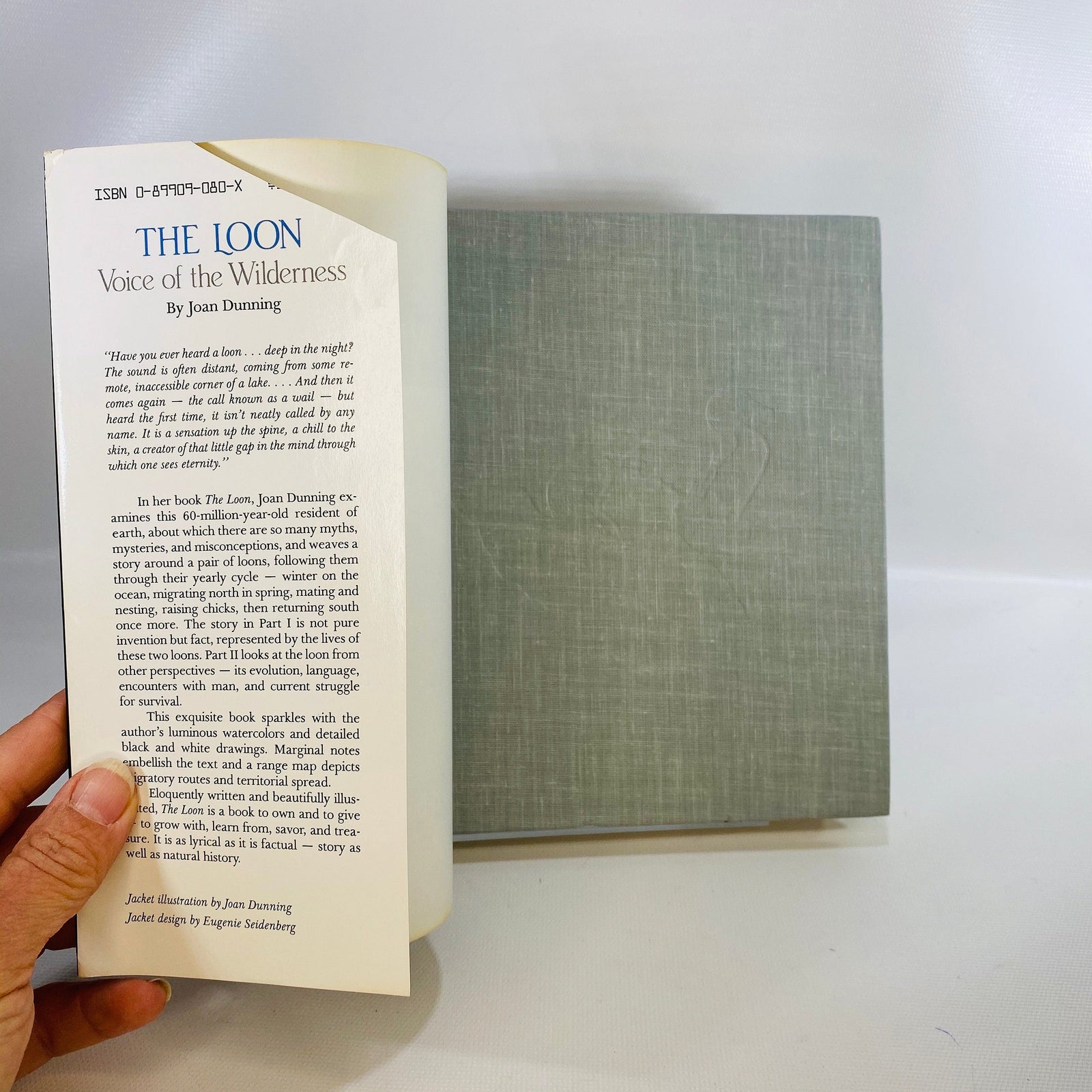 The Loon Voice of the Wilderness by Joan Dunning 1985 Vintage Book