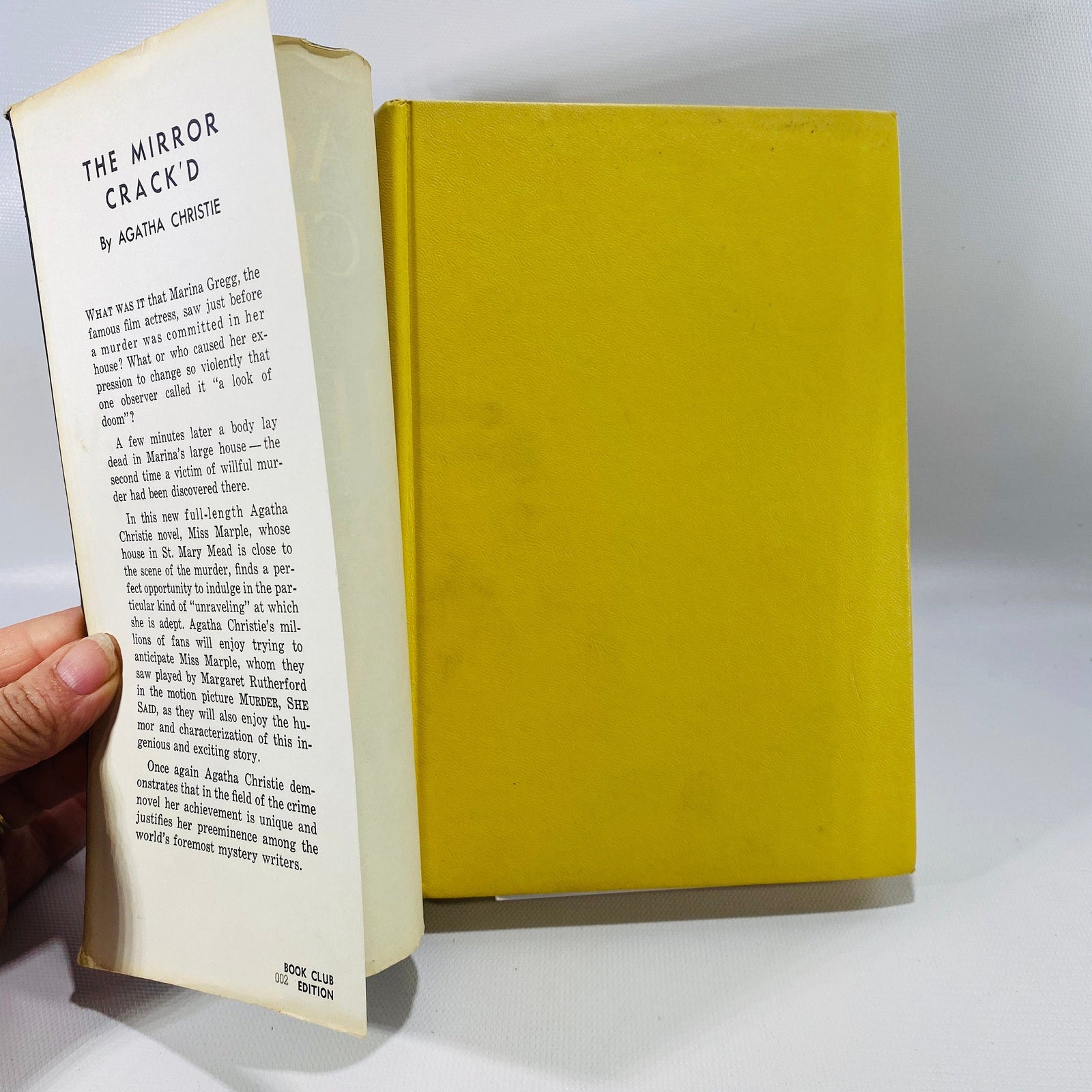 The Mirror Crack'd by Agatha Christie 1962 Vintage Book