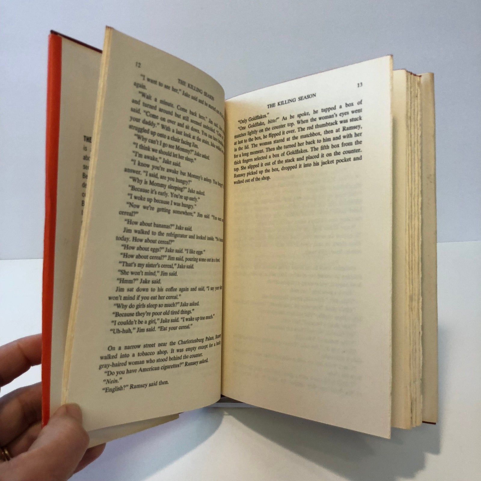 The Killing Season by John Redgate 1967 With Original Dust Jacket