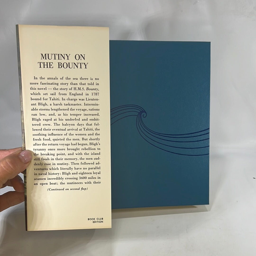 Mutiny on the Bounty by Charles Nordhoff 1960 Little Brown and Company Vintage Book