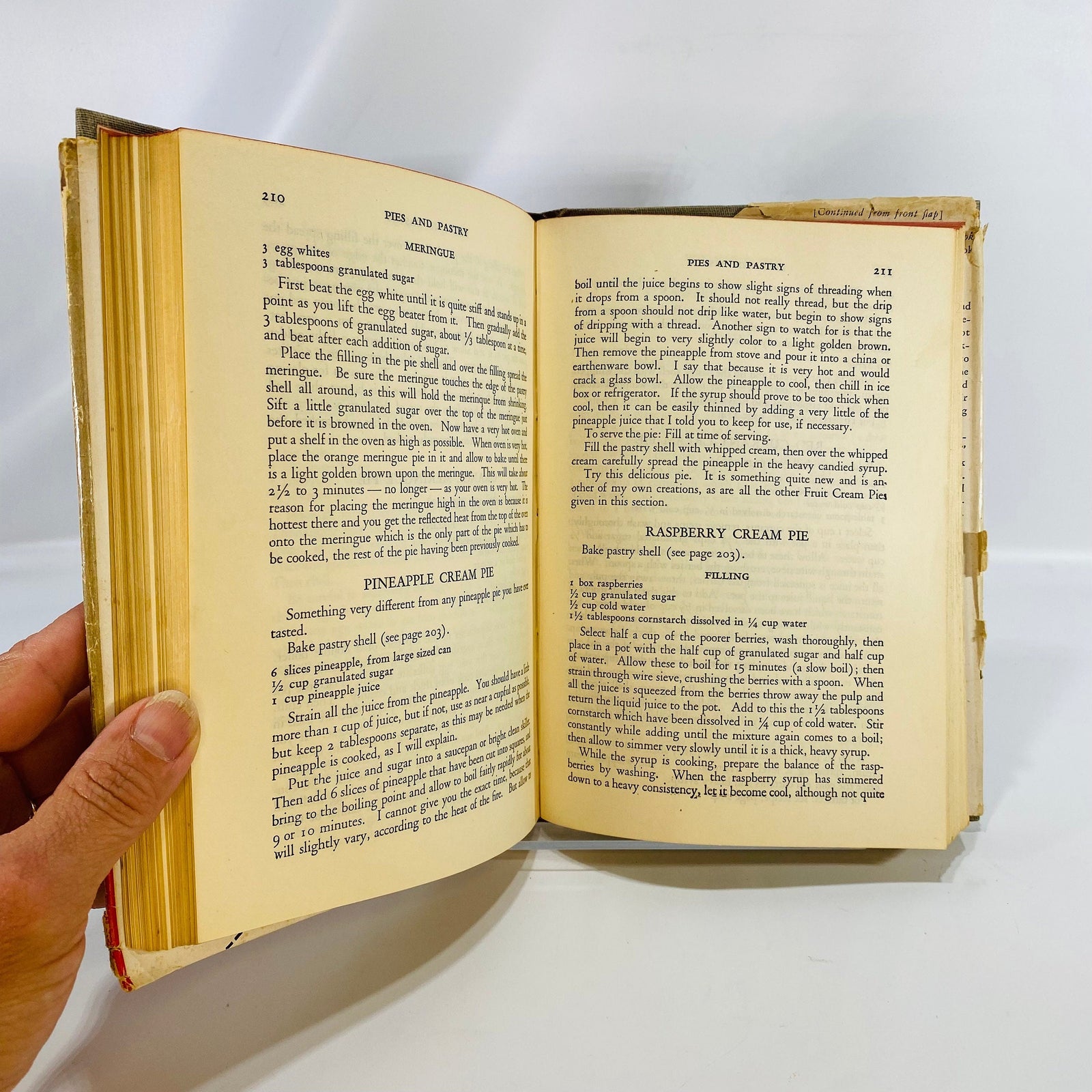 The Mystery Chef's Own Cookbook by John Macpherson 1945 The Blakiston Company Vintage Cookbook