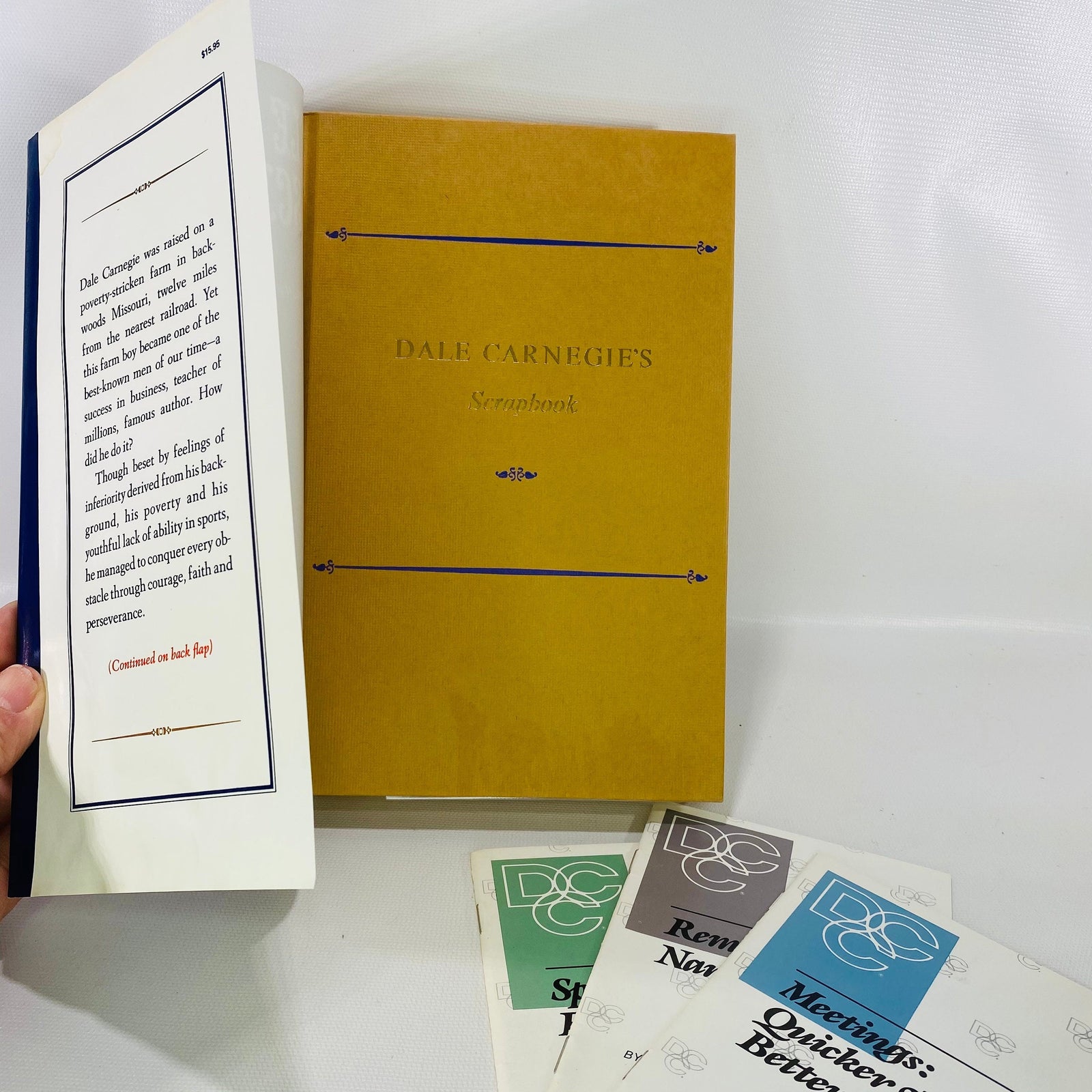 Dale Carnegie's Scrapbook edited by Dorthy Carnegie 1959 Dale Carnegie & Associates Vintage Book