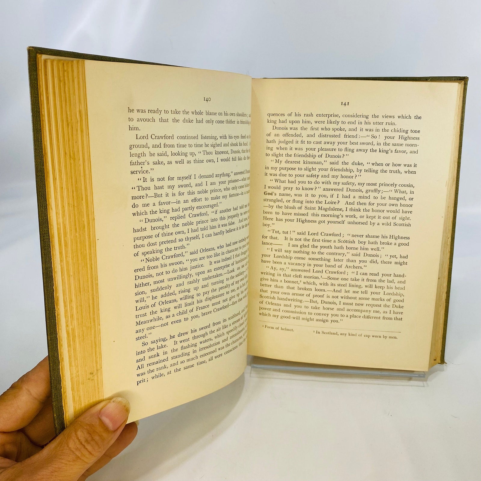 Quentin Durward by Sir Walter Scott Bart 1900 American Book Company Vintage Book