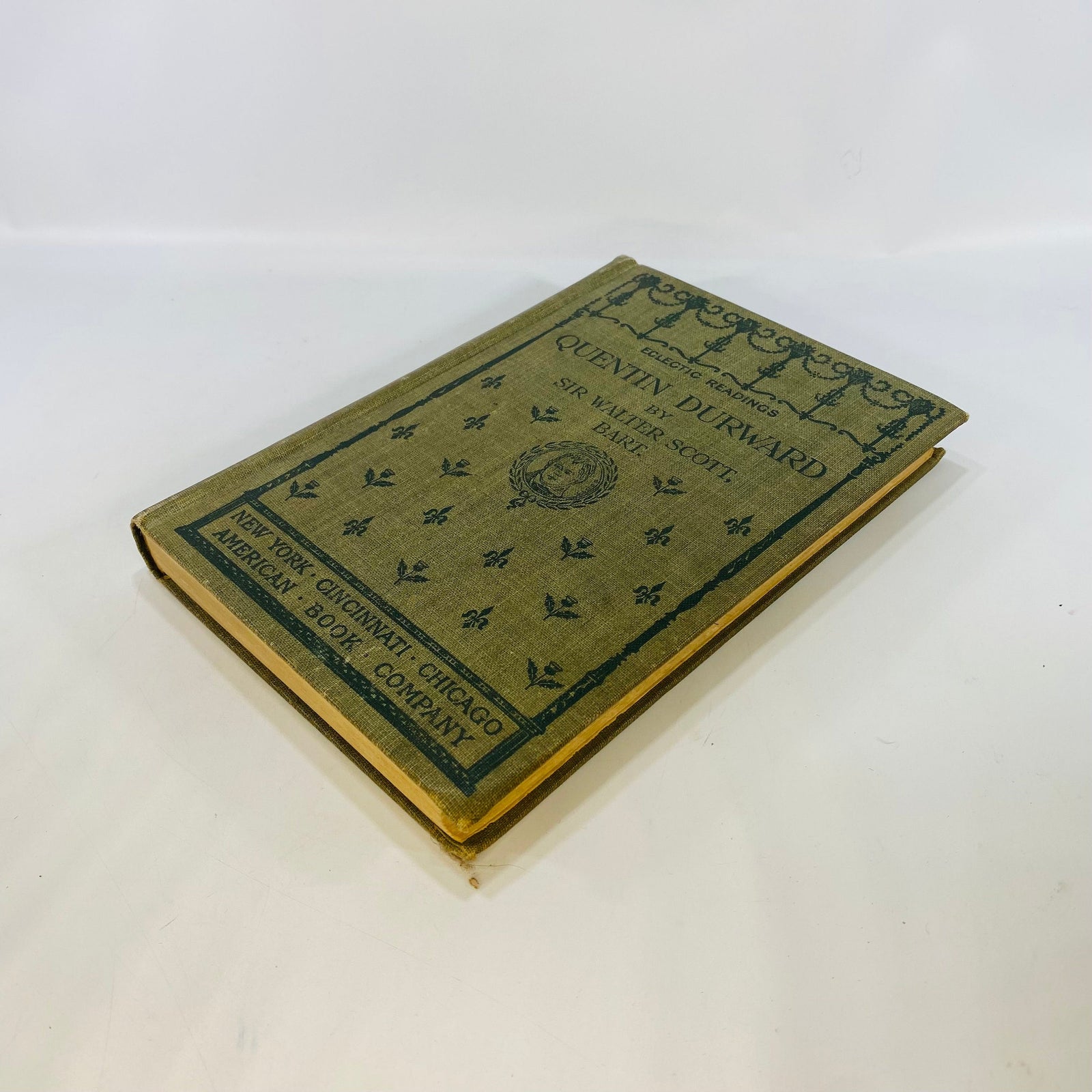 Quentin Durward by Sir Walter Scott Bart 1900 American Book Company Vintage Book