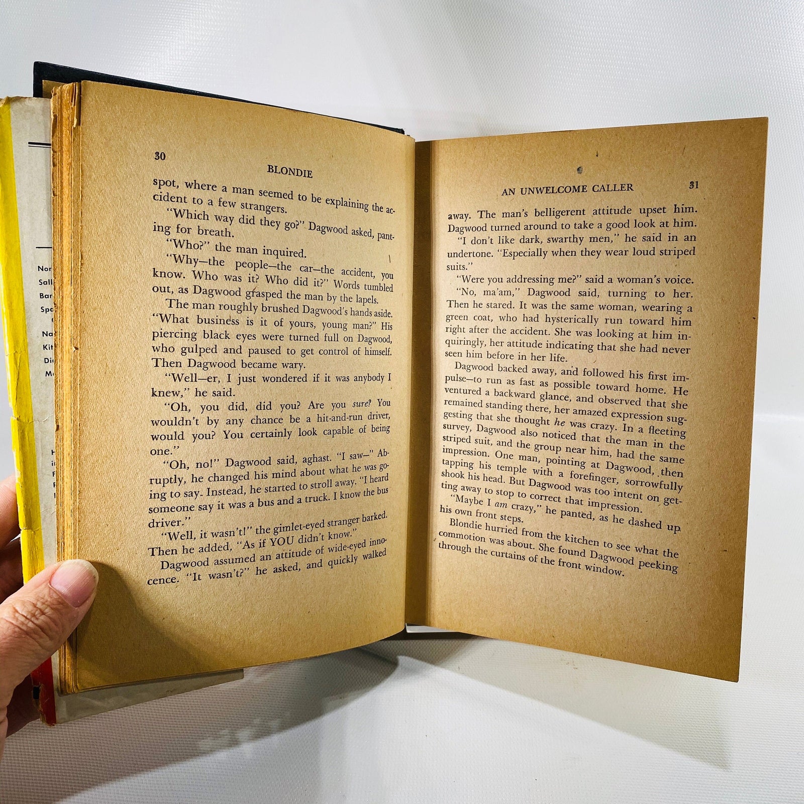 Blondie and Dagwood's Snapshot Clue by Chic Young 1943 Vintage Book