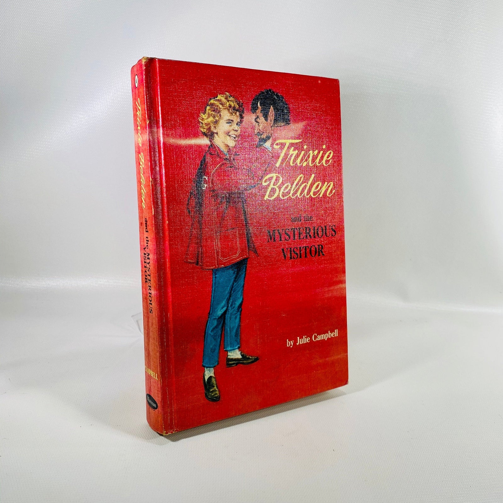 Trixie Belden and the Mysterious Visitor by Julie Cambell 1954 Vintage Book