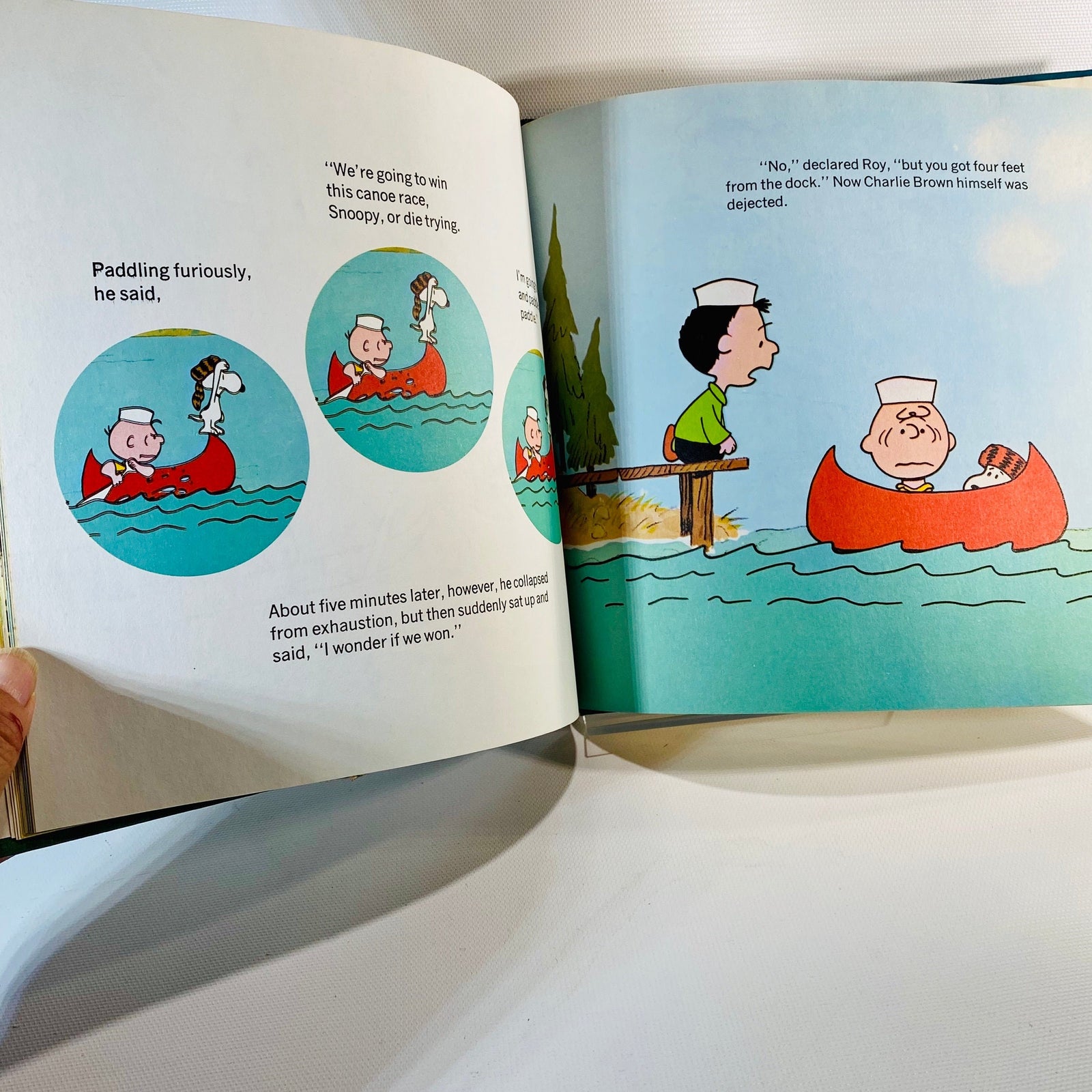 It was a Short Summer, Charlie Brown by Charles M. Schulz 1970 Vintage Book