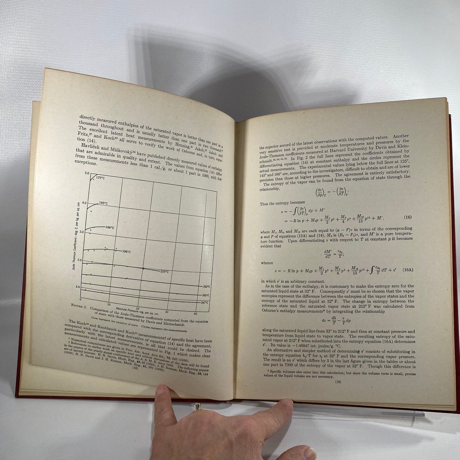 Thermodynamic Properties of Steam by Joseph H. Keenan 1945
