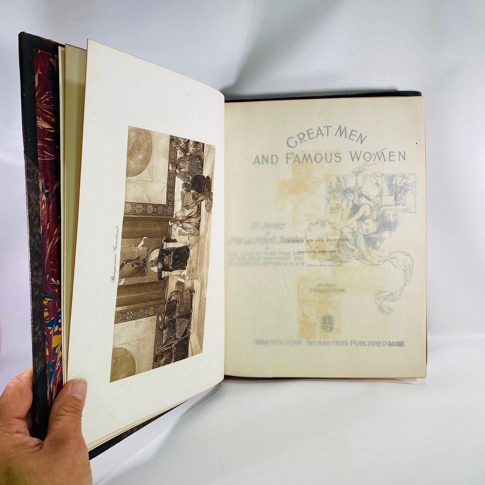 Great Men and Famous Woman the Lives of two hundred of the Most Prominent Personages in History Volume Three 1894 Vintage Book