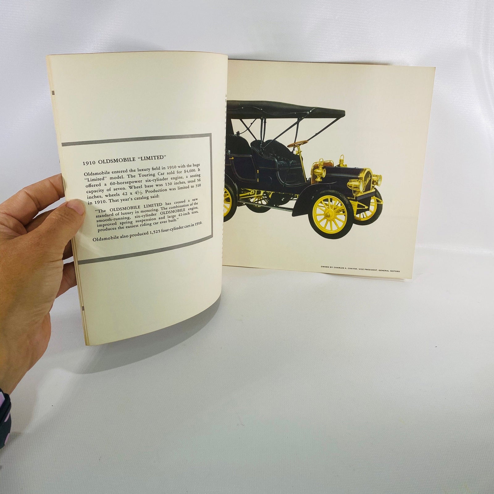 Cars That GM Built an Album of Historic General Motors Cars 1954 Vintage Book