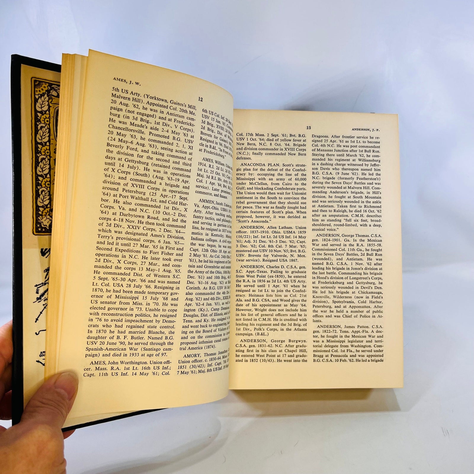 The Civil War Dictionary by Mark Mayo Boatner 1962 David McKay Company Inc Vintage Book