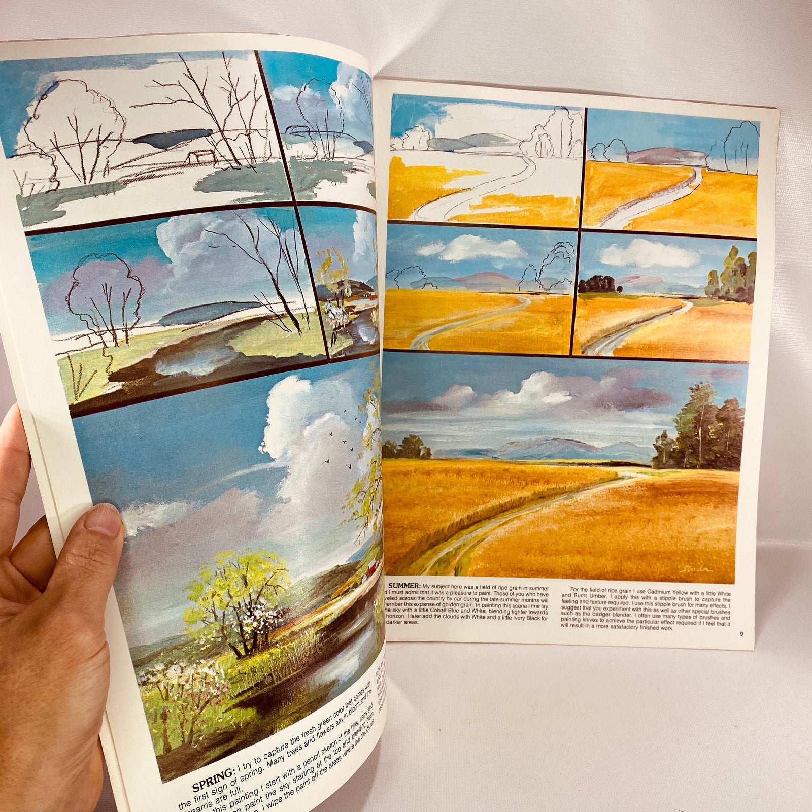Painting the Four Seasons Number 168 by Carl Stricker