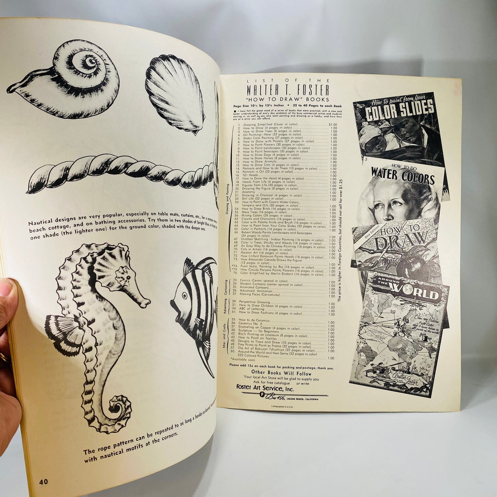 How to Paint on Textiles by Marion Van Zant 1950 published by Walter Foster