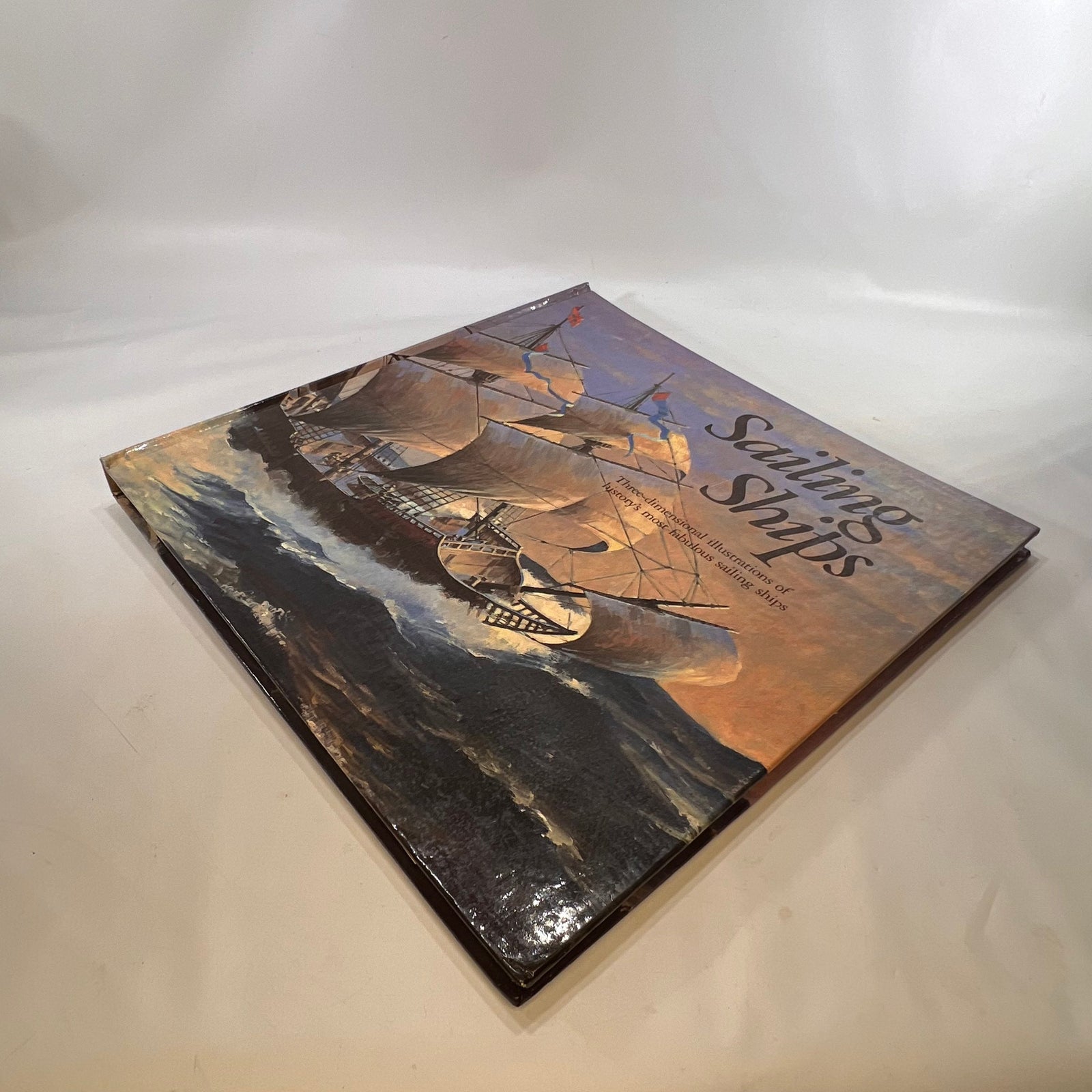 Sailing Ships by Ron van der Meer 6 Three Dimensional Illustration of Sailing Ships 1984 Viking Penguin Inc