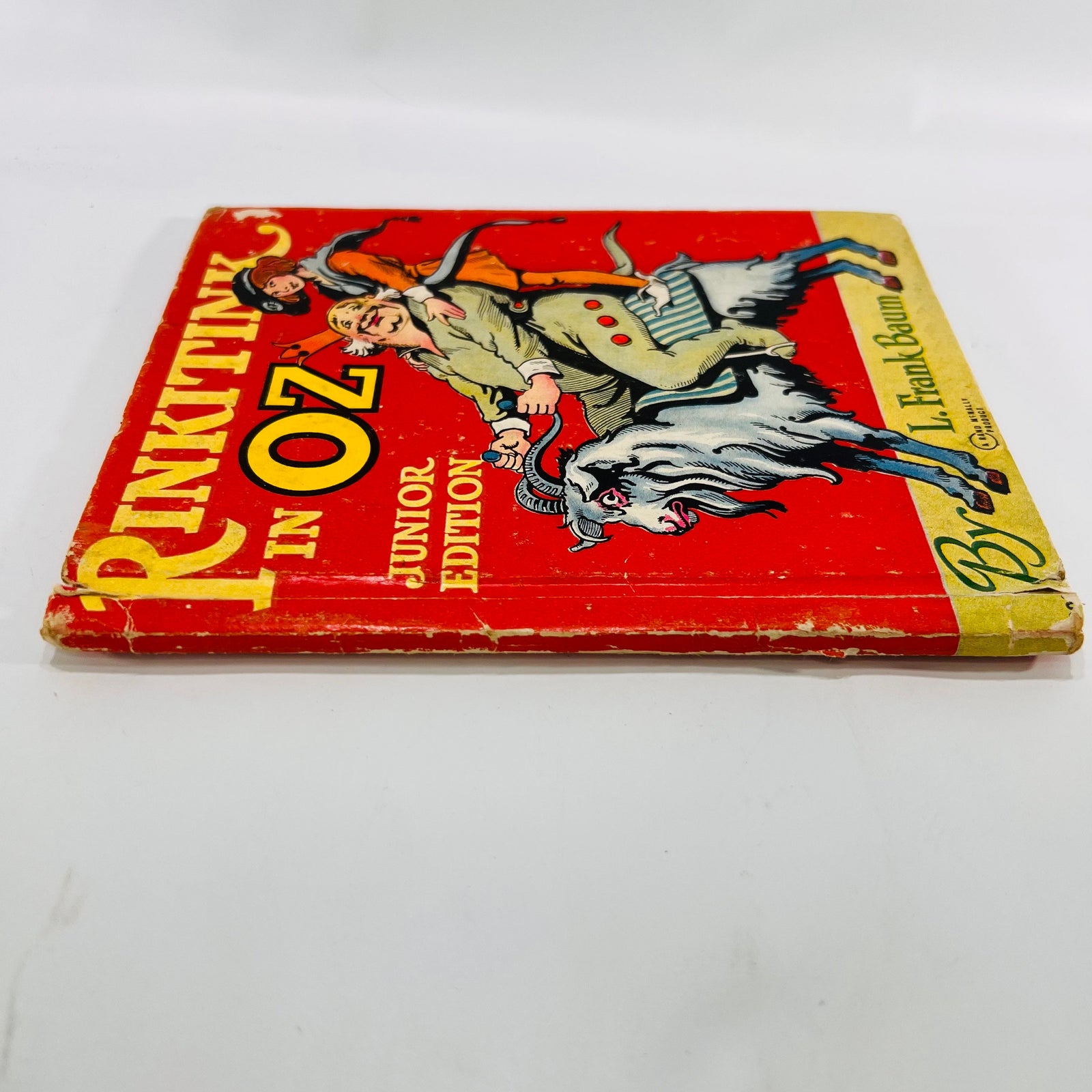 Rinkitink in Oz Junior Edition by L. Frank Baum illustrated by John Neill 1939 Rand McNally & Company Vintage Wizard of Oz Childrens Book