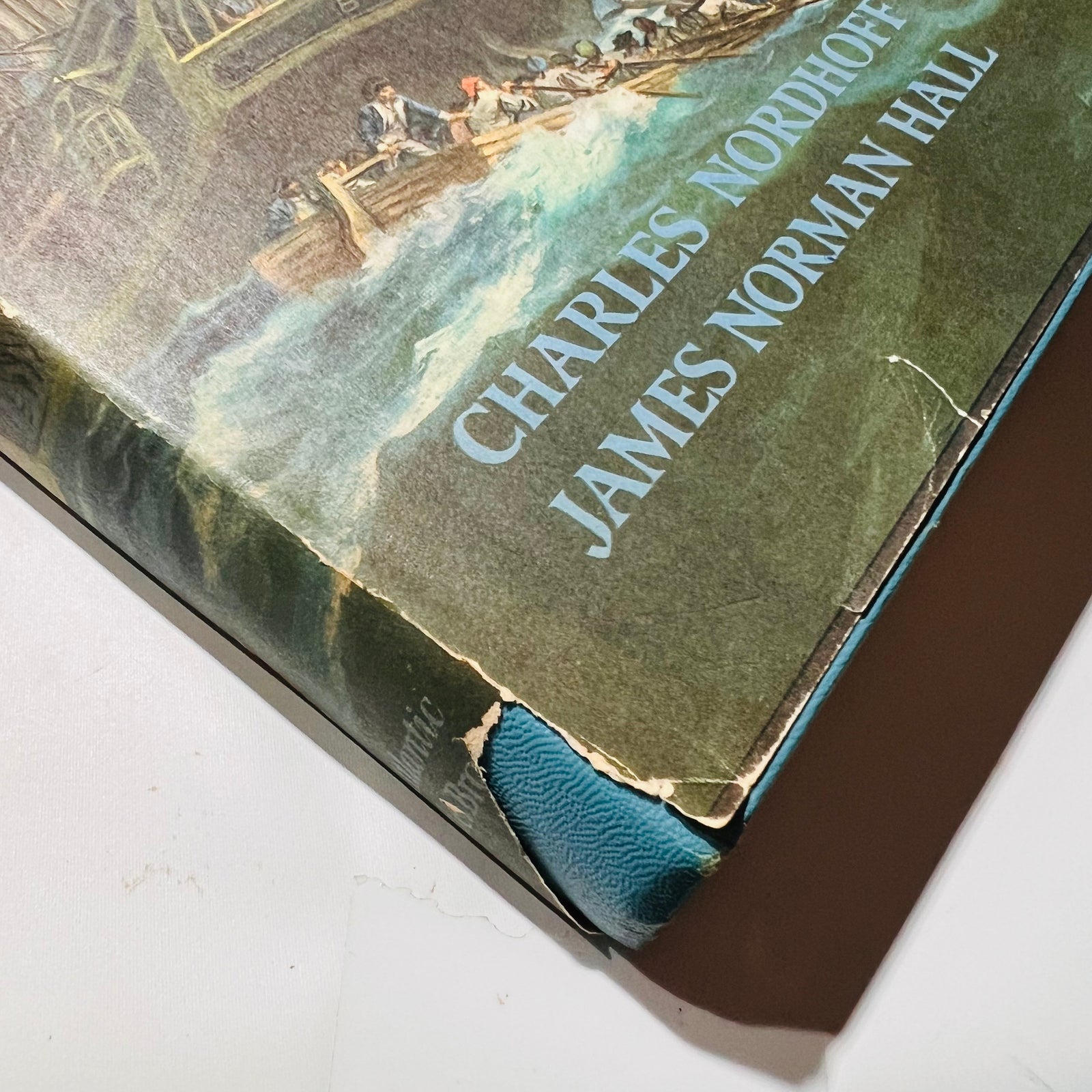 Mutiny on the Bounty by Charles Nordhoff 1960 Little Brown and Company Vintage Book