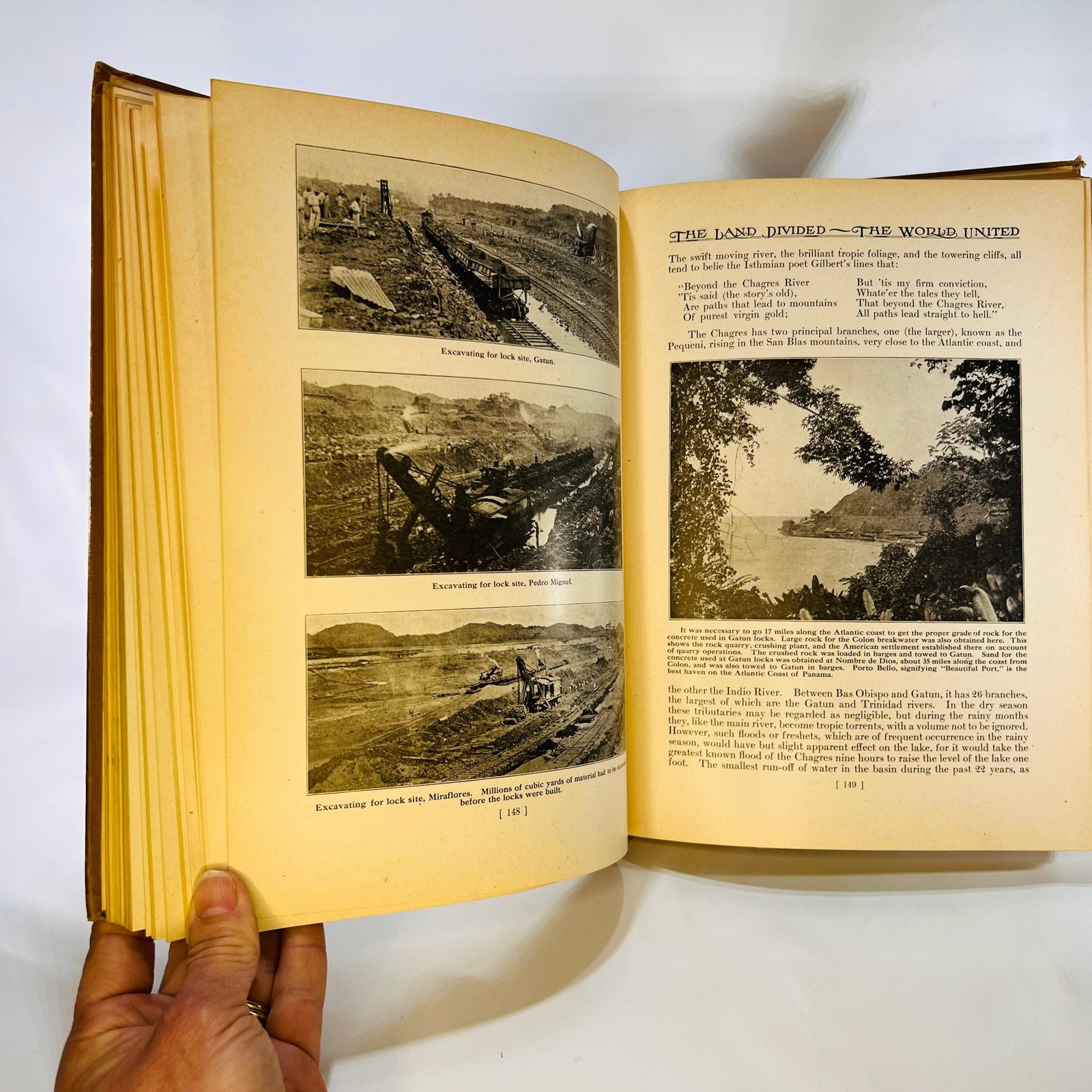 America's Triumph at Panama by Ralph Emmett Avery 1913 Vintage Book History of the Panama Canal