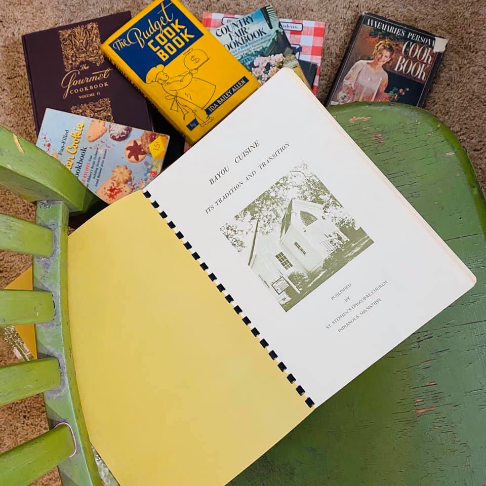 Explore the history of a region with a old cookbook