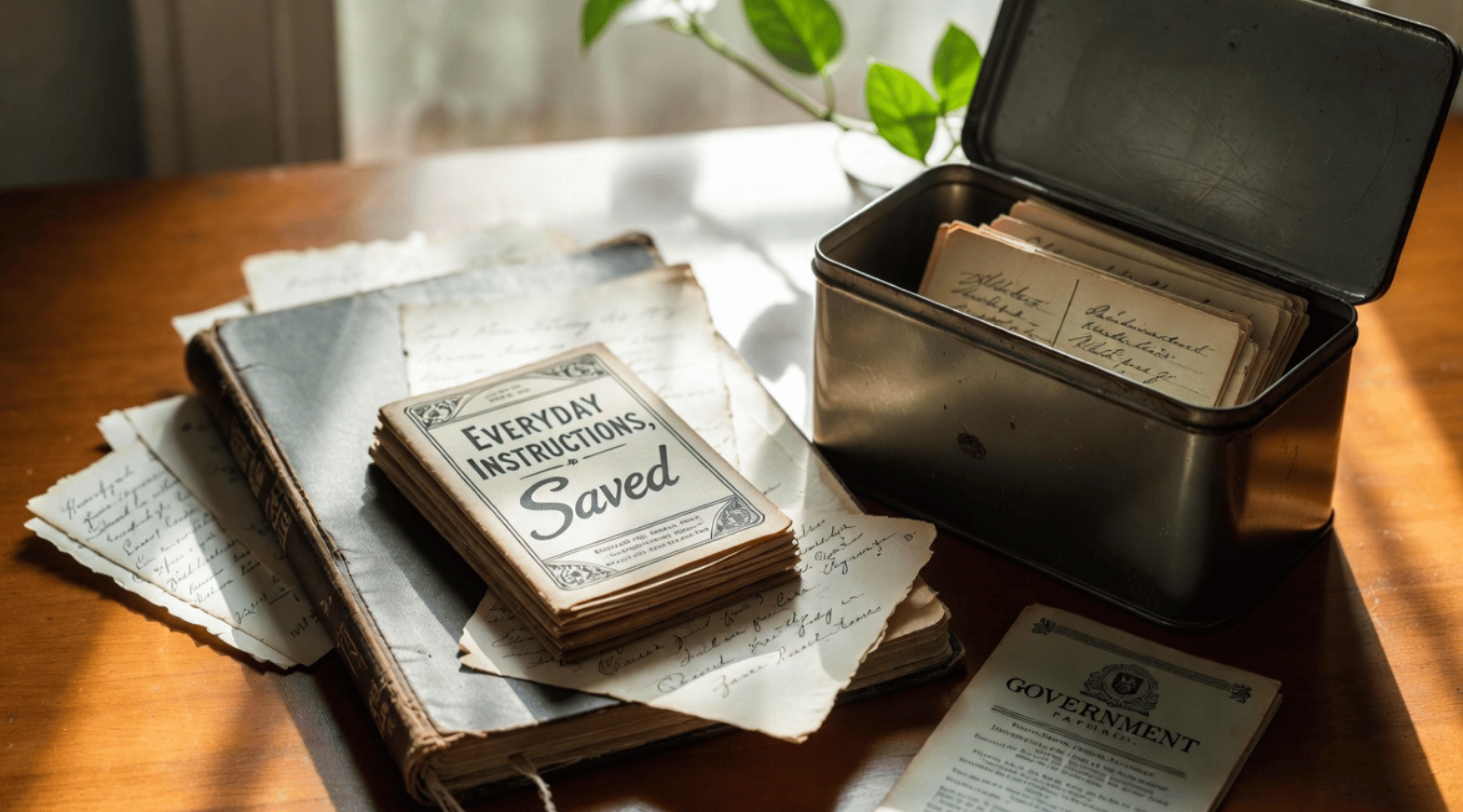 Everyday Instructions, Saved