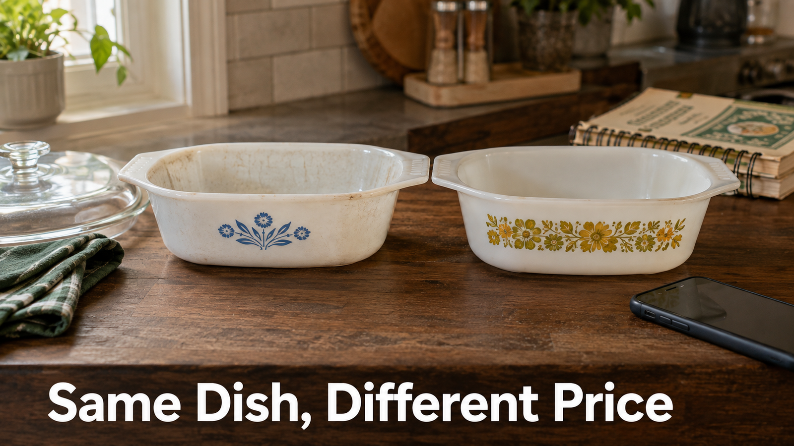 Everyday Corning Ware vs. Collector Corning Ware: Does the Difference Matter If You Actually Cook?