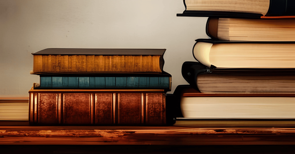 September's Literary Celebrations Book stack-reading vintage