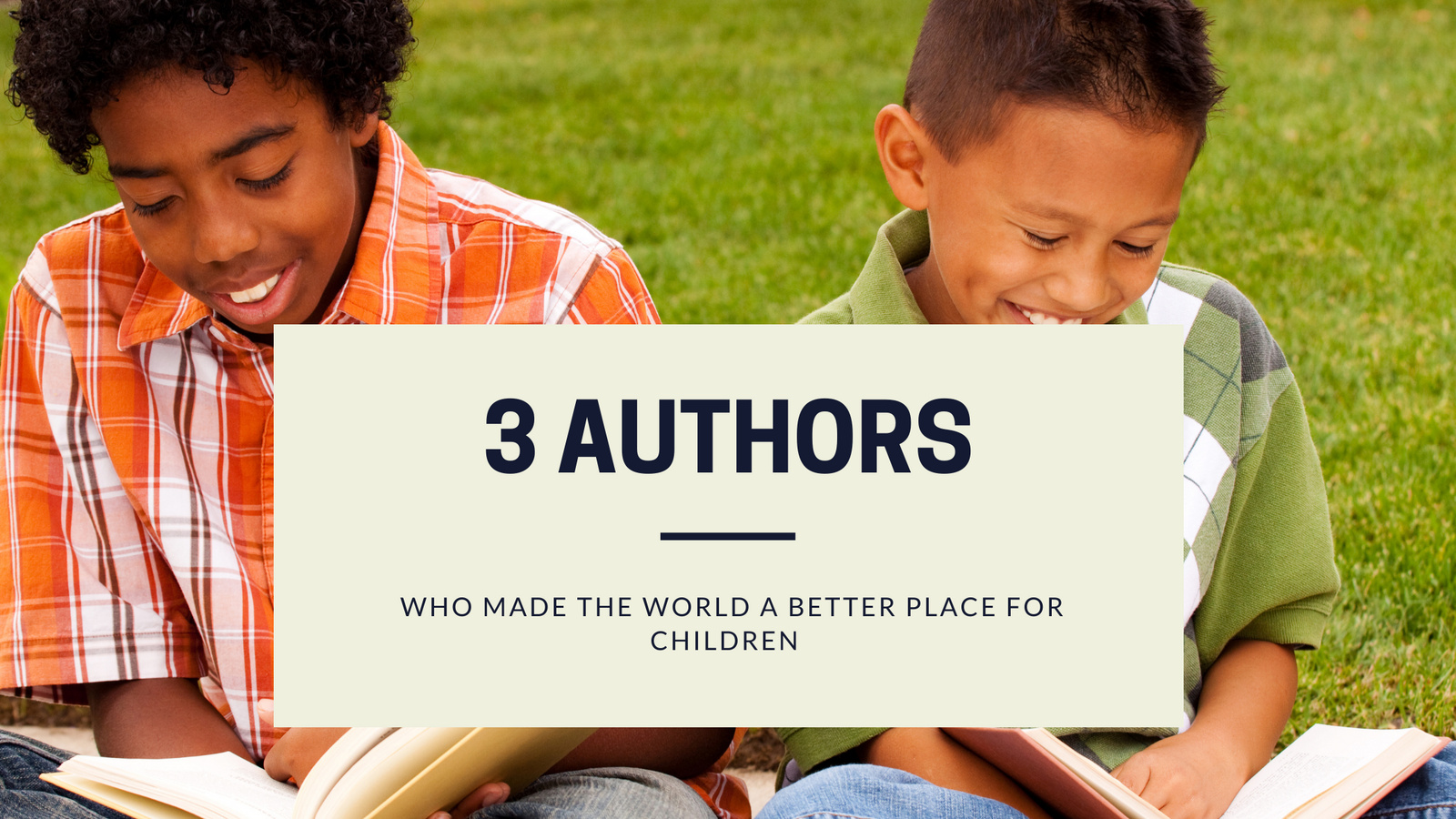 3 Authors who made world a better place for children-reading vingage blog post