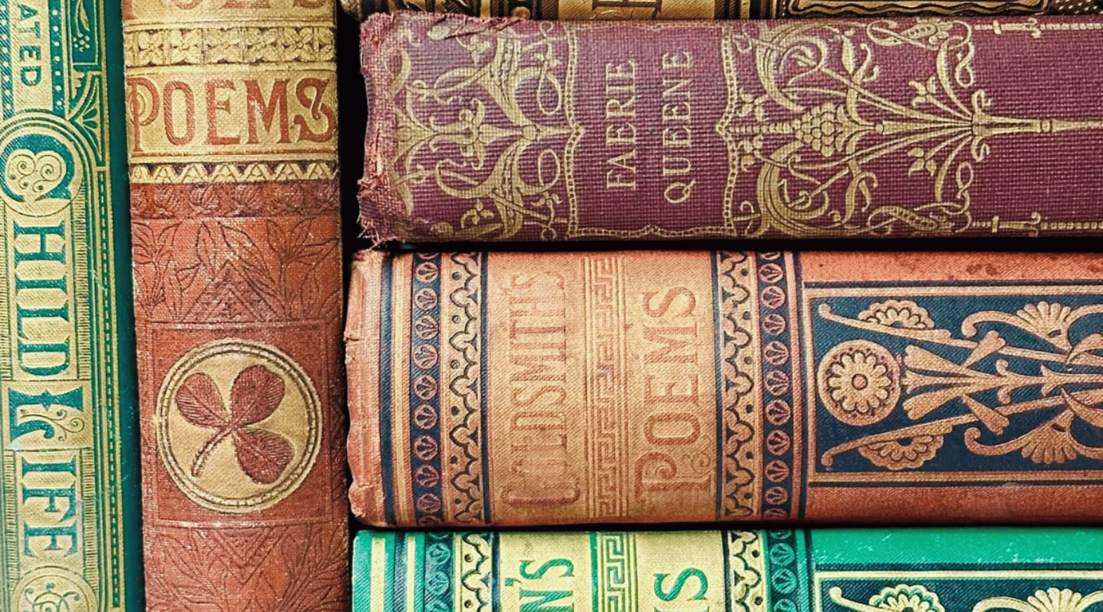 pretty old books