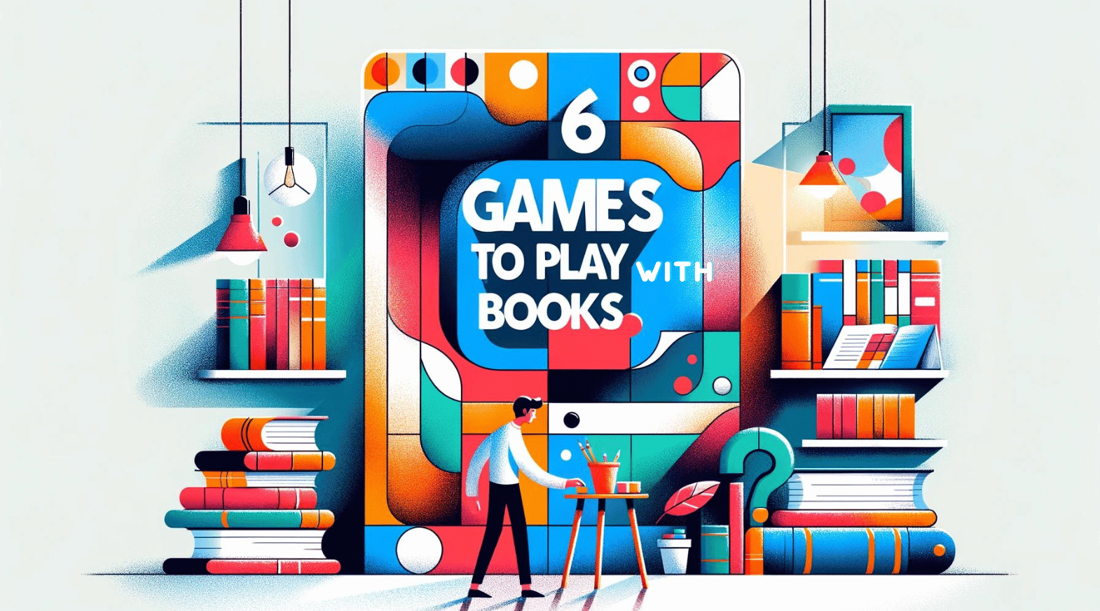 Book Library Game 6 Games to Play with Books: Literary Fun for Everyone - Reading Vintage